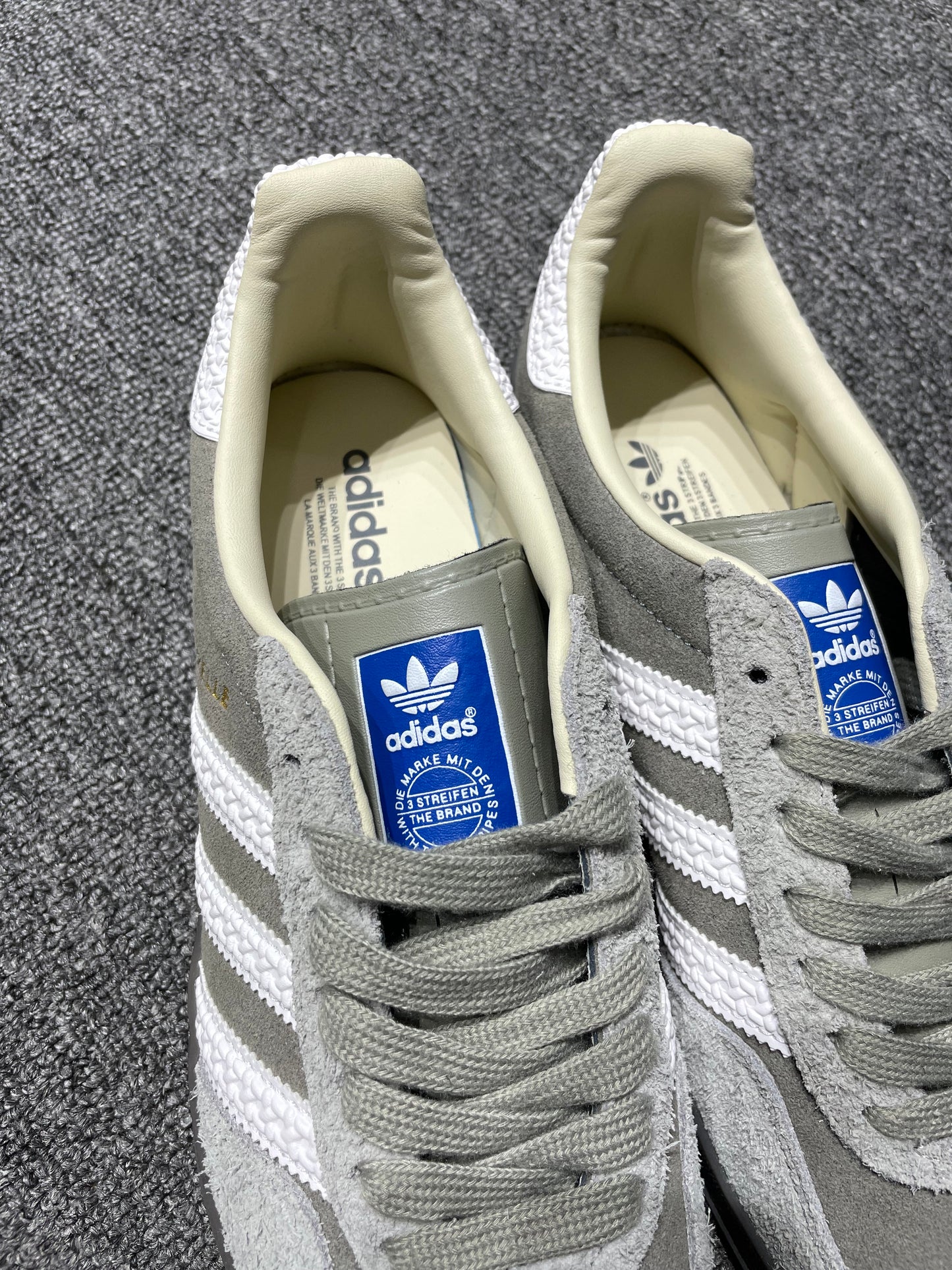 Adidas Gazelle Dark Grey White