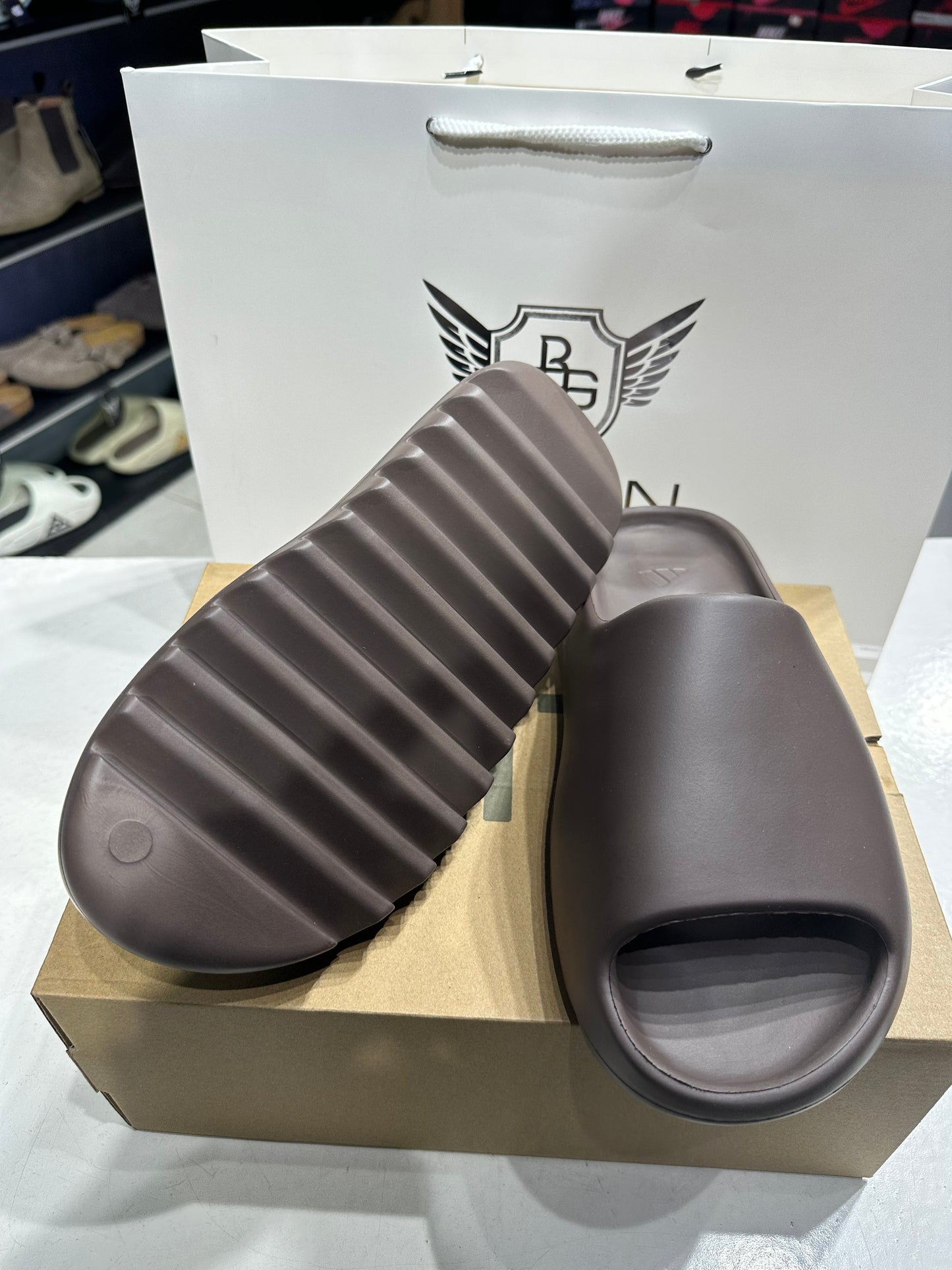 Yzy slide Coffee Brown 1:1 grade
