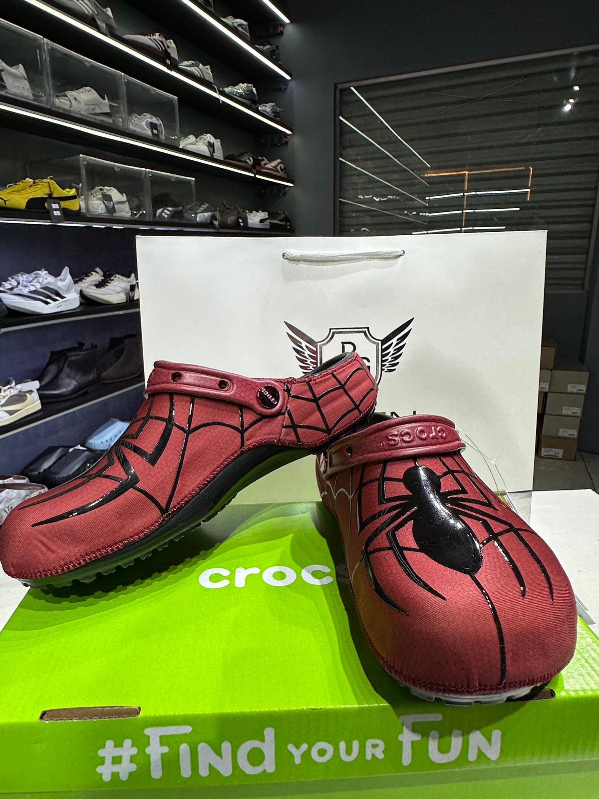 Spider-Man Neo Classic Clog Red