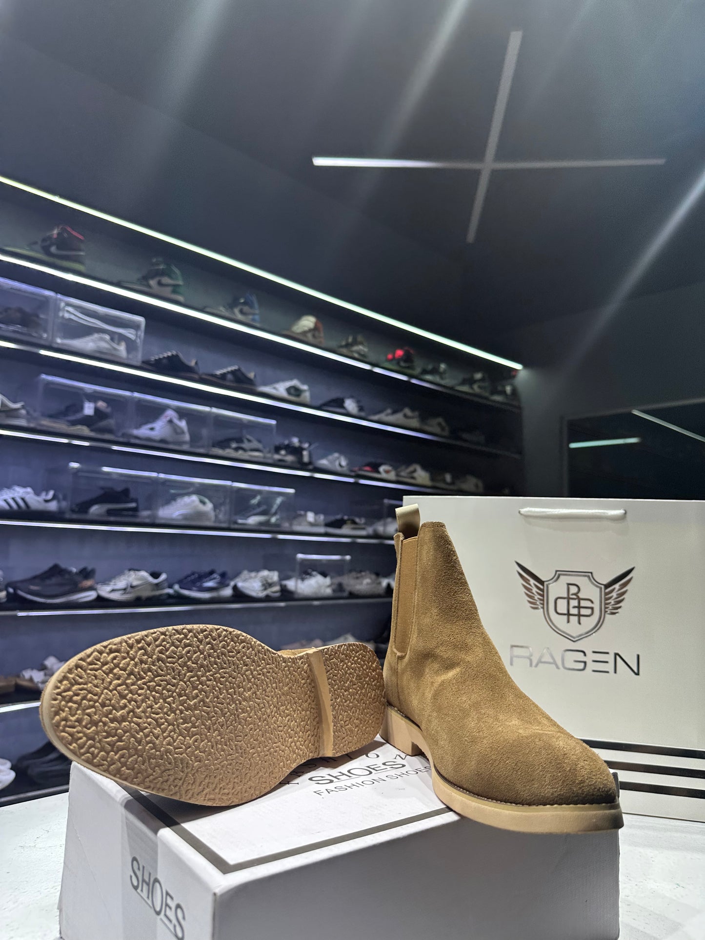 Chelsea Boot Suede Lemonade