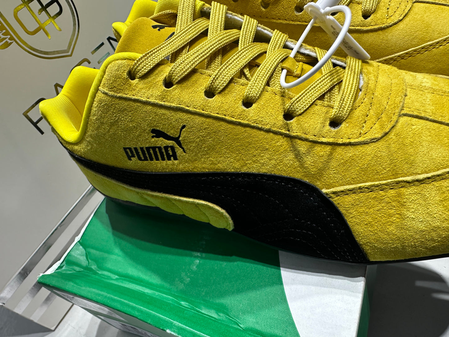 puma speedcat-pele-yellow-black