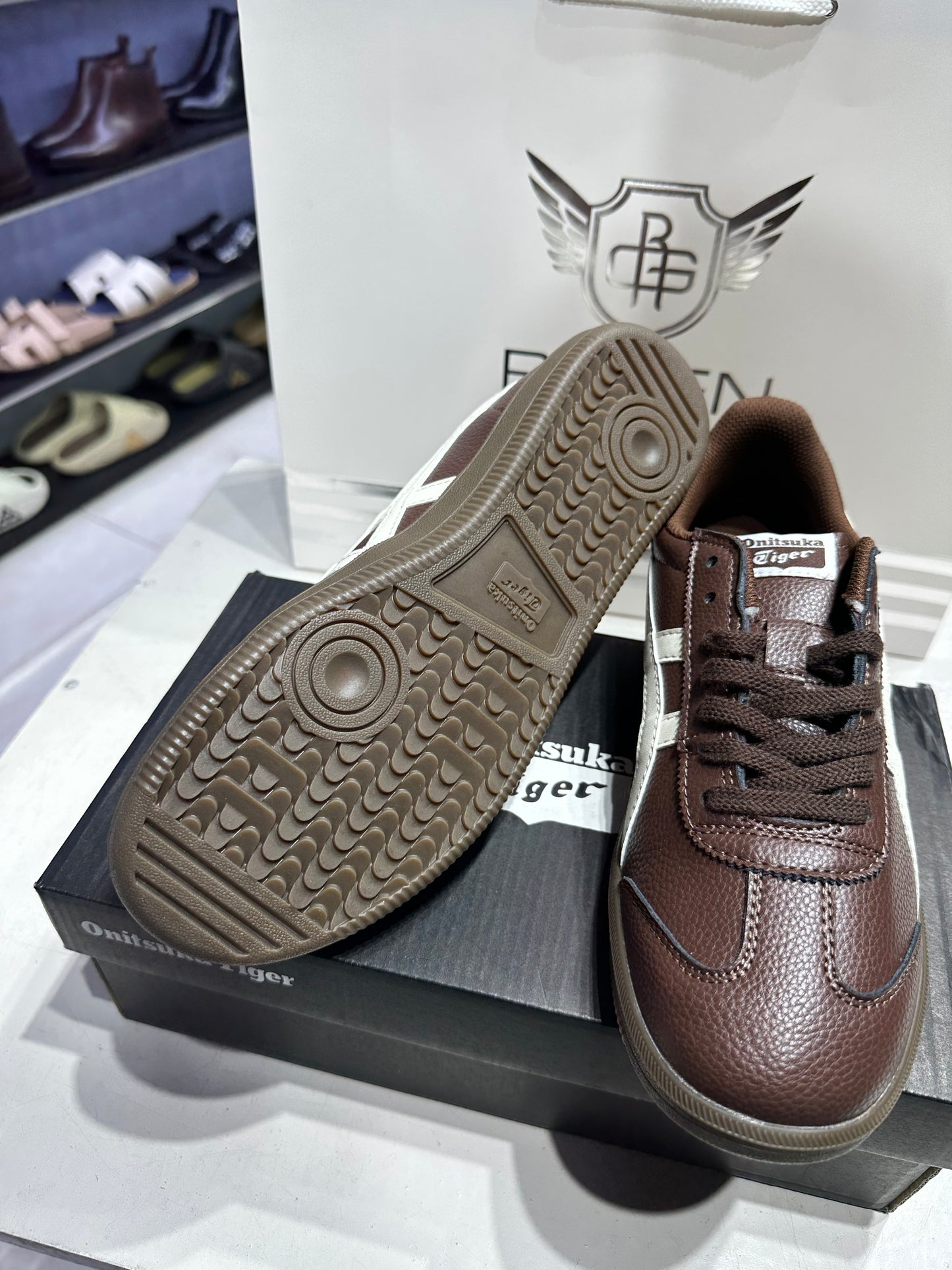 Onitsuka Tiger Tokuten Leather Mocha