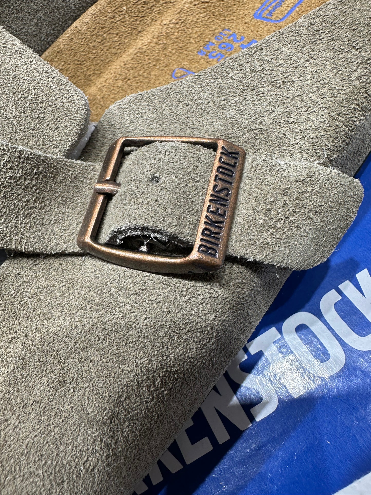 Birkenstock-Boston Taupe Earthy Brown