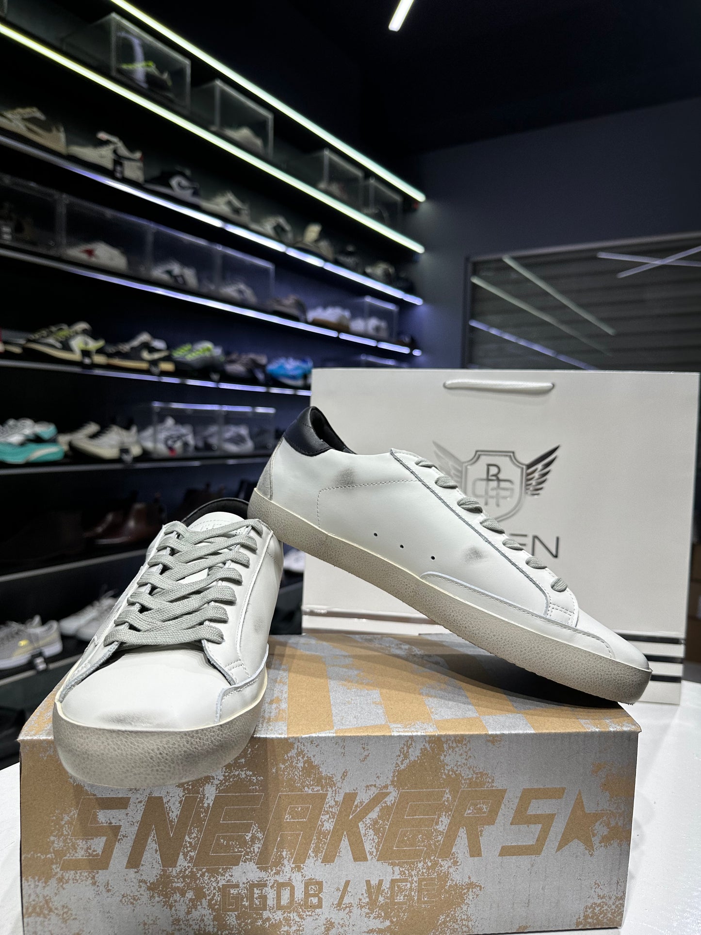 Golden Goose Superstar x Black Suede star (1:1) grade