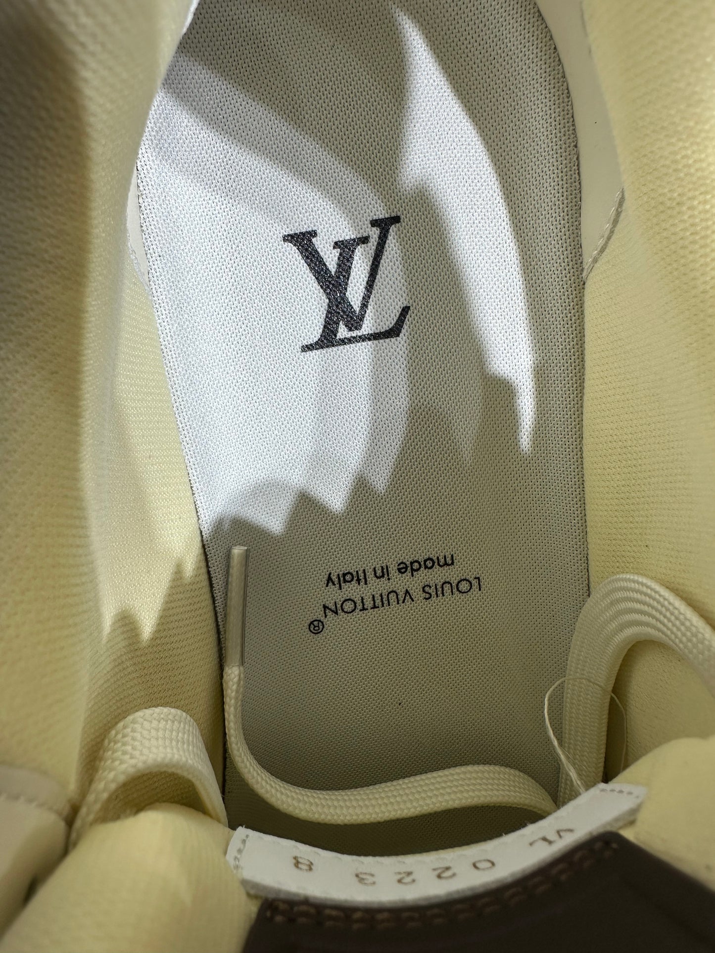 Louis Vuitton Trainer White Mocha (UA Batch)