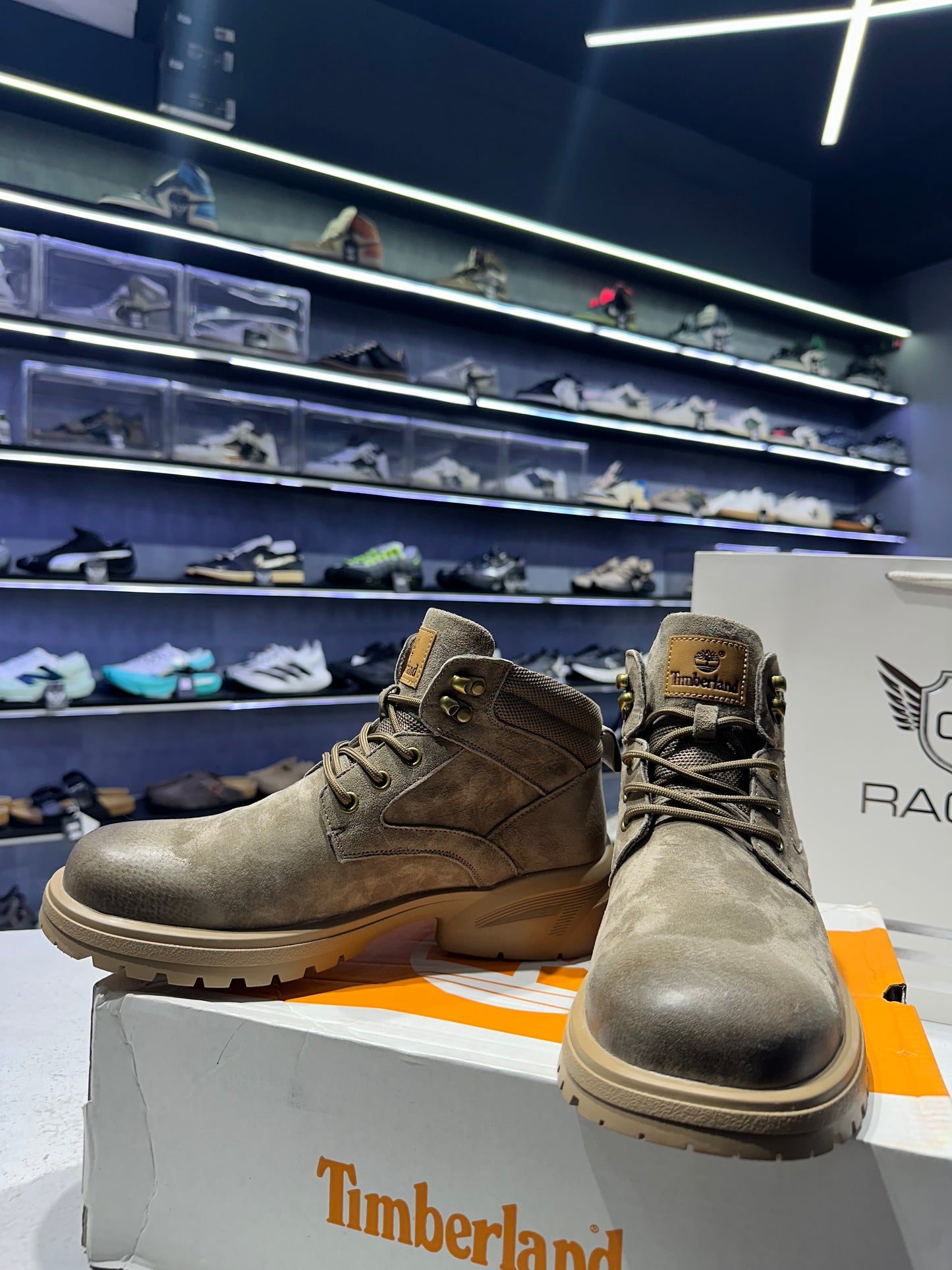 Timberland boot olive grey