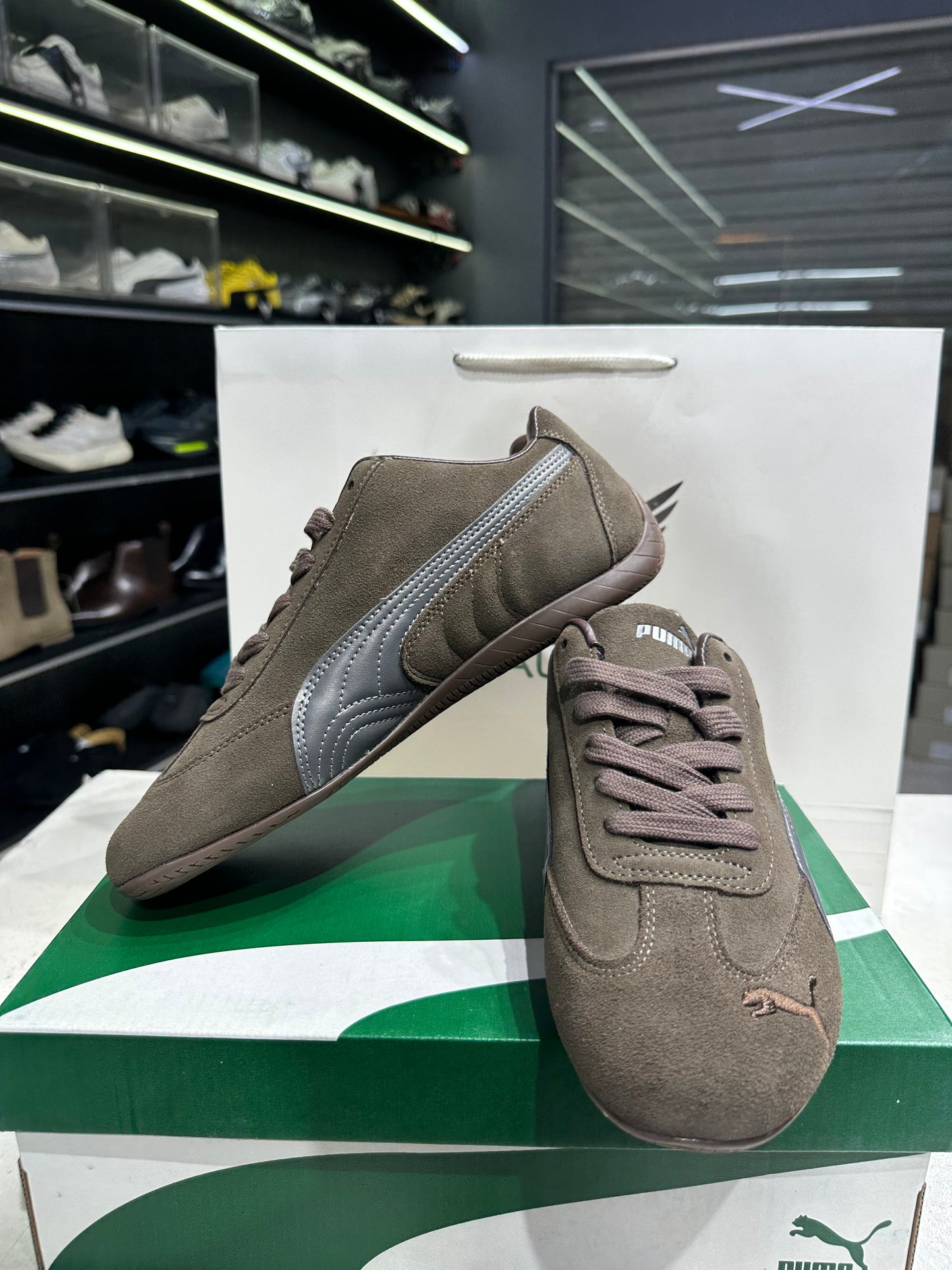 Puma Speed Cat Brown Suede