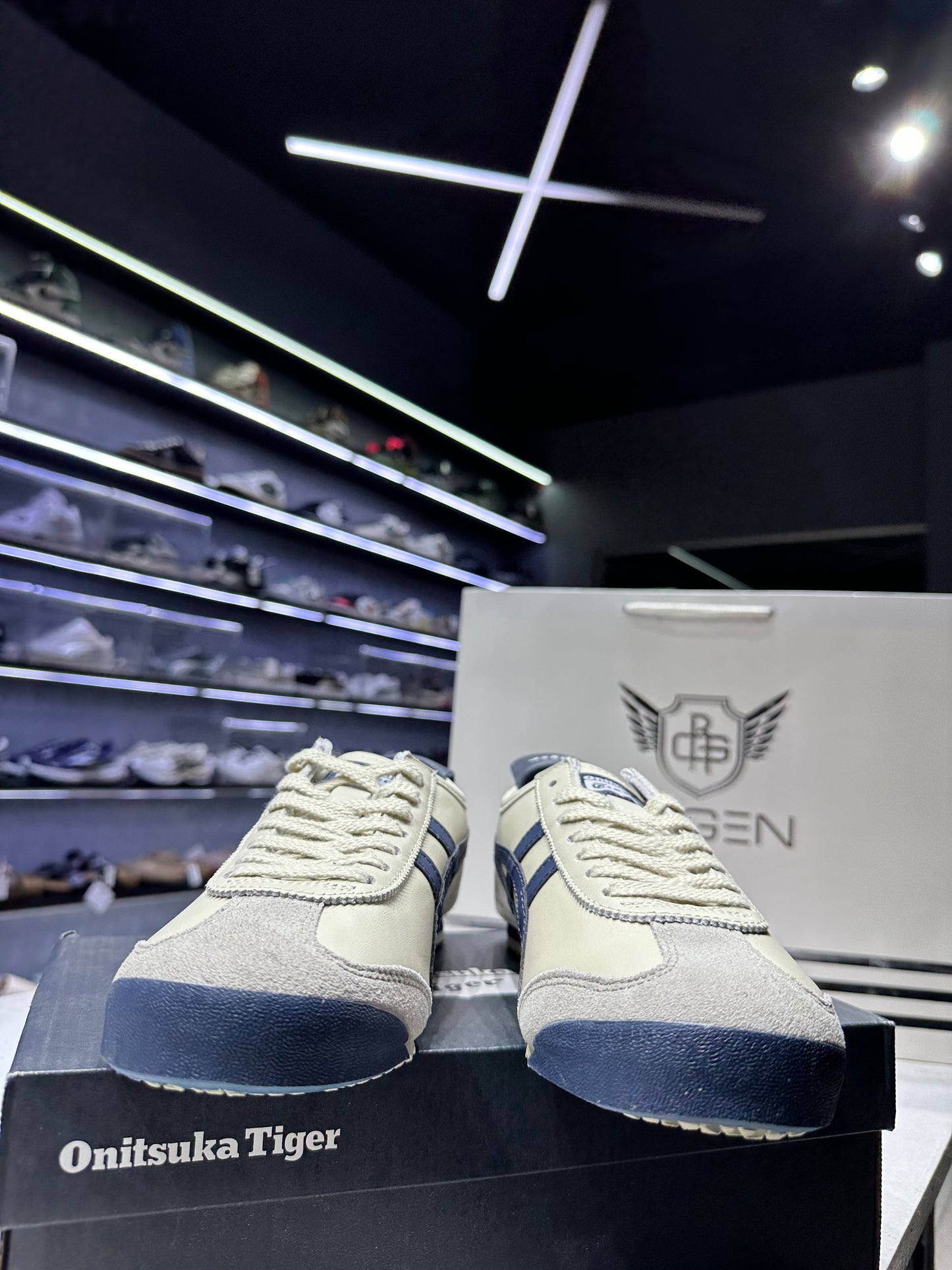 Onitsuka Tiger Mexico Birch/Peacoat