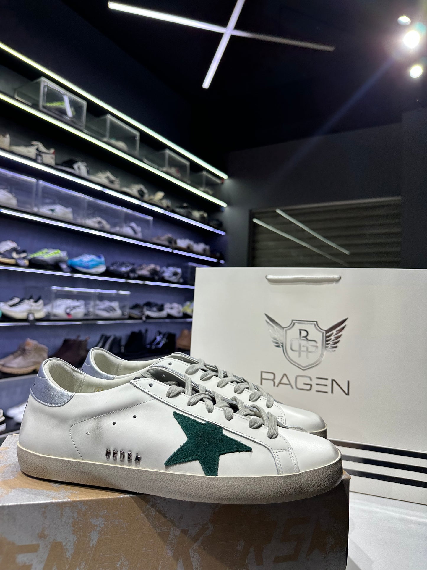 Golden Goose Superstar x Green Suede star 1:1 Grade