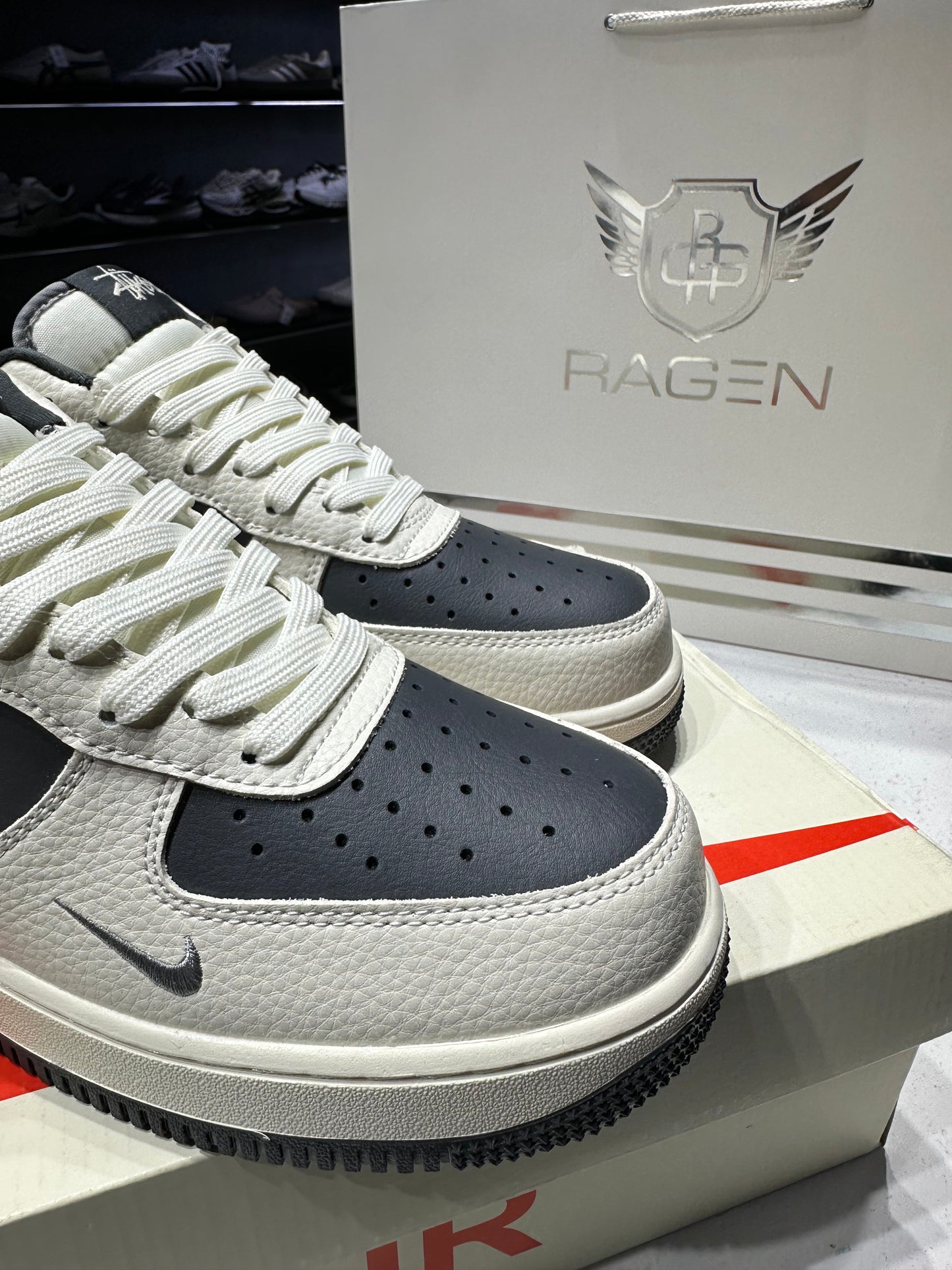 Air Force 1 X Stussy Off White