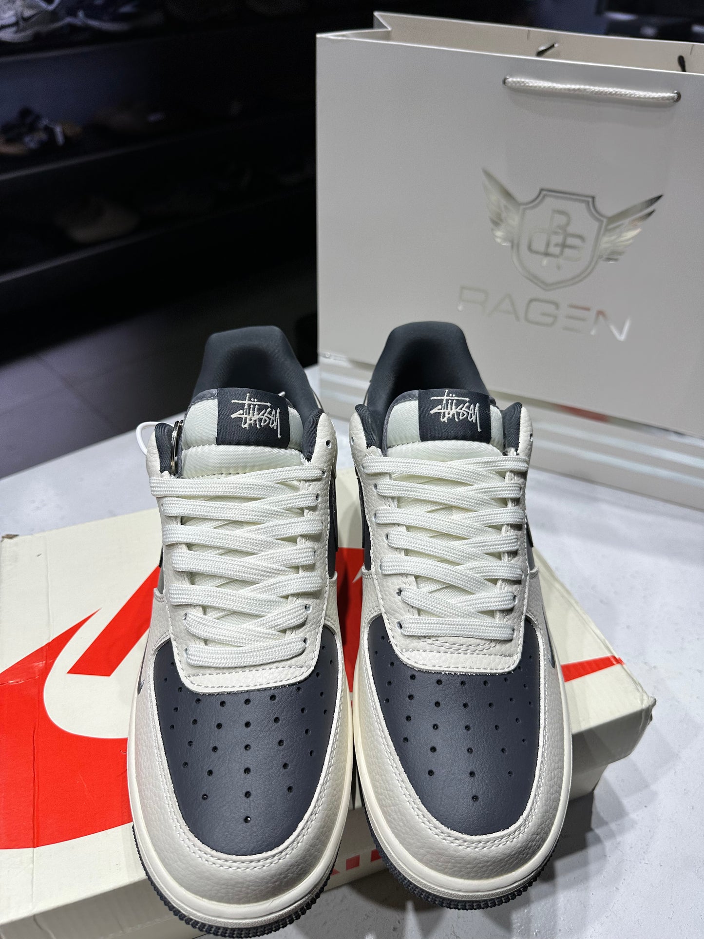 Air Force 1 X Stussy Off White
