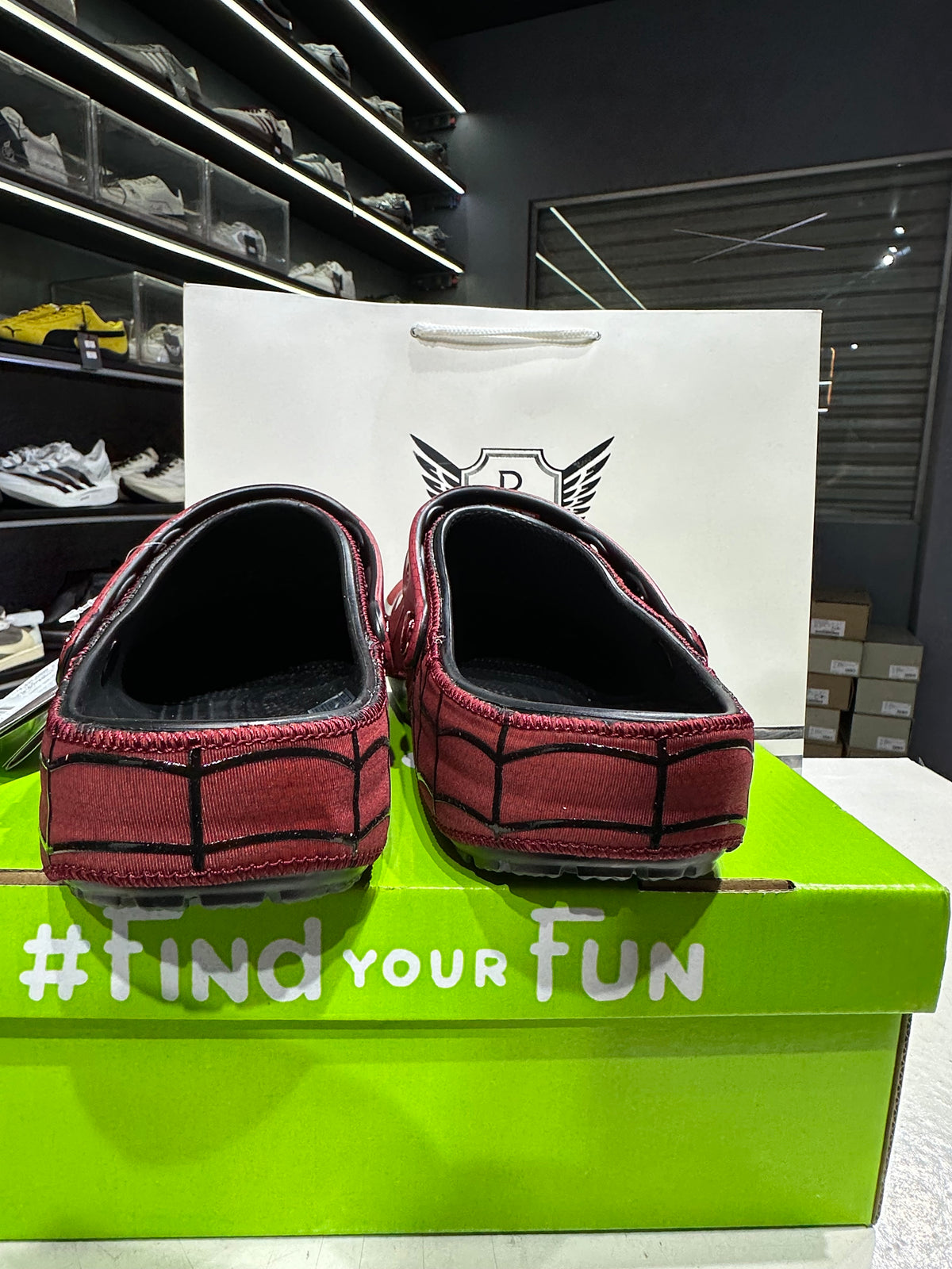 Spider-Man Neo Classic Clog Red