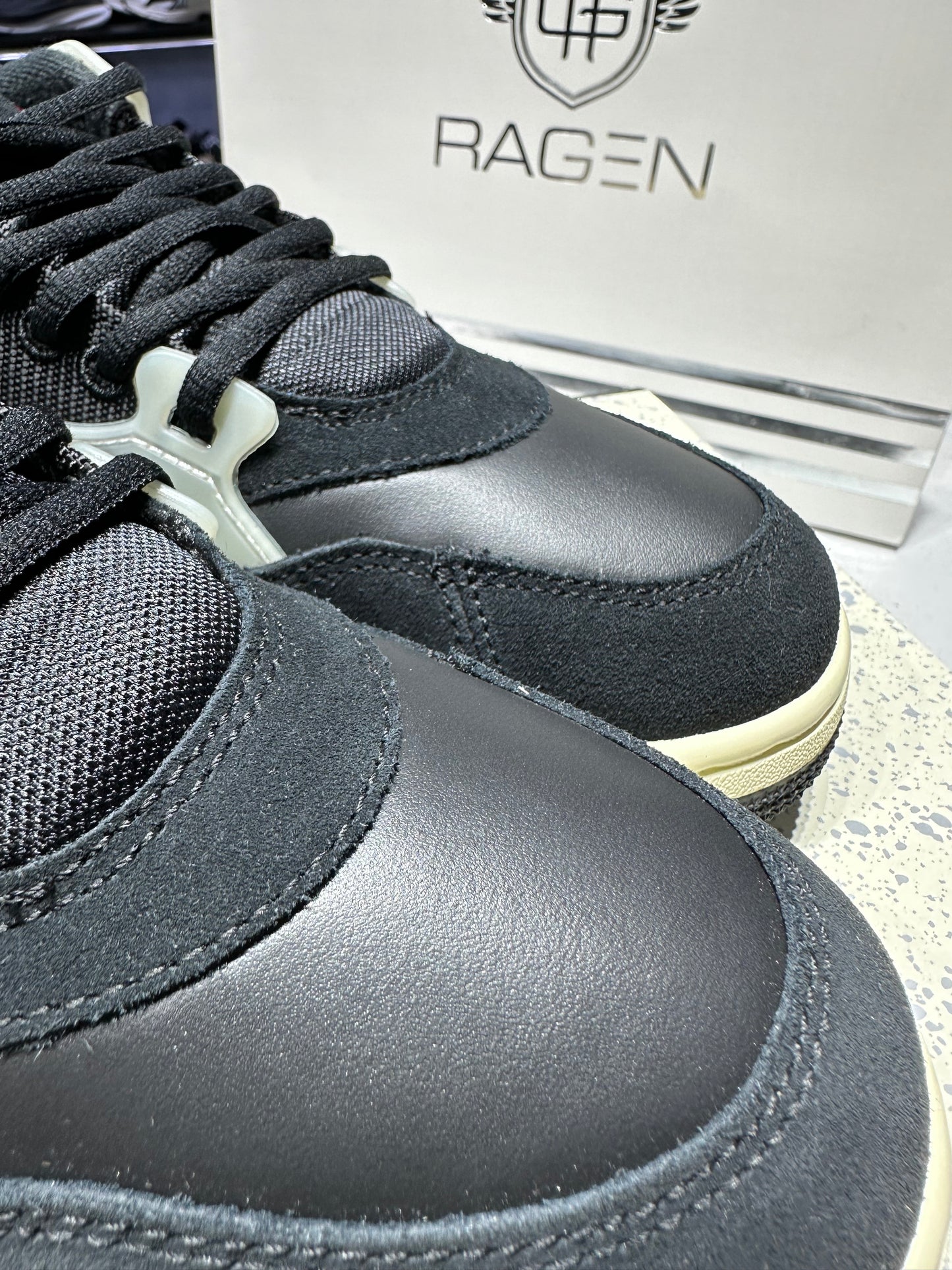 Jordan 4 RM Black Sail