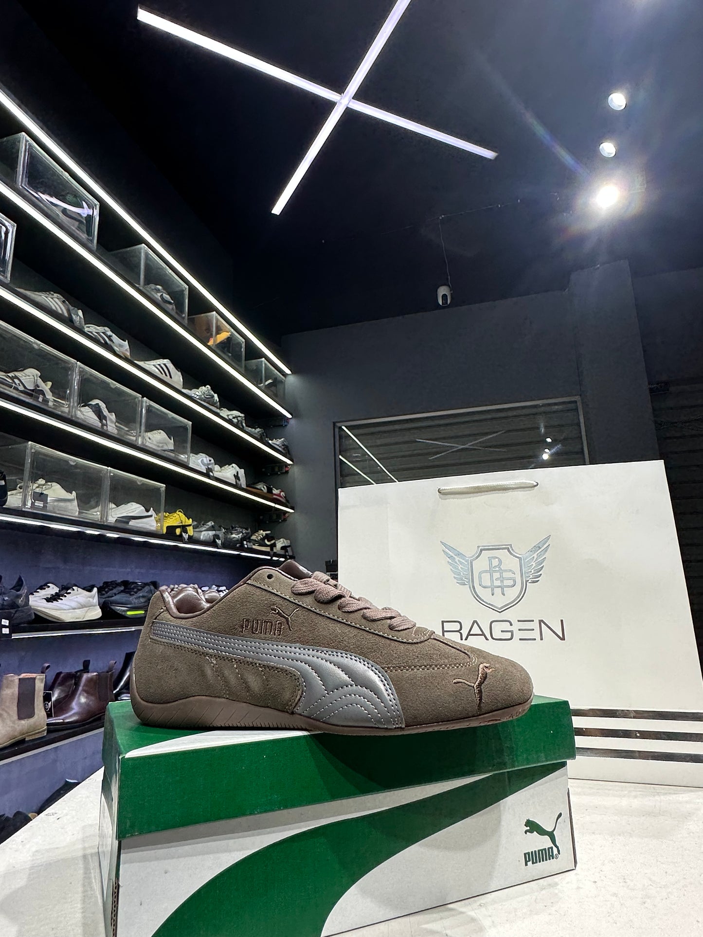 Puma Speed Cat Brown Suede