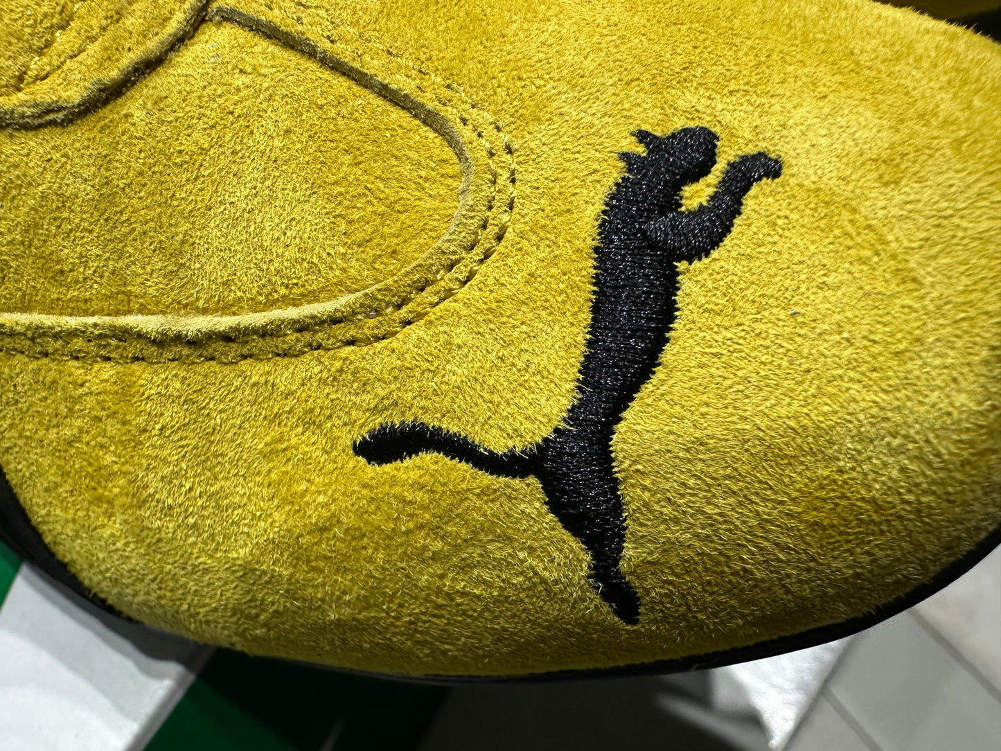 puma speedcat-pele-yellow-black