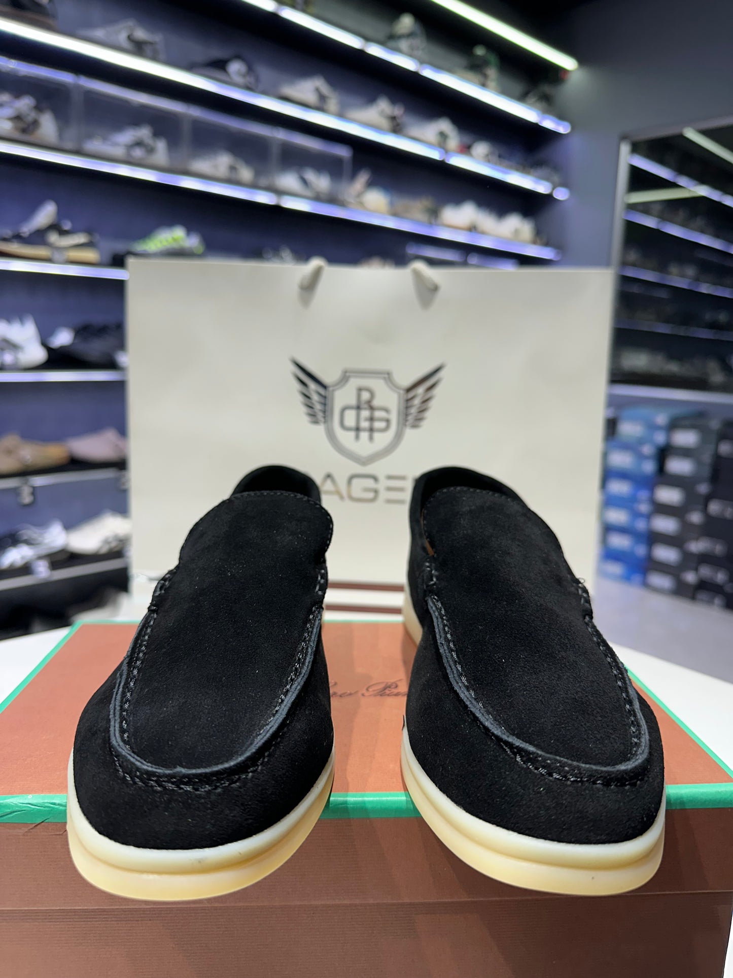 Loro Piana Loafer Black