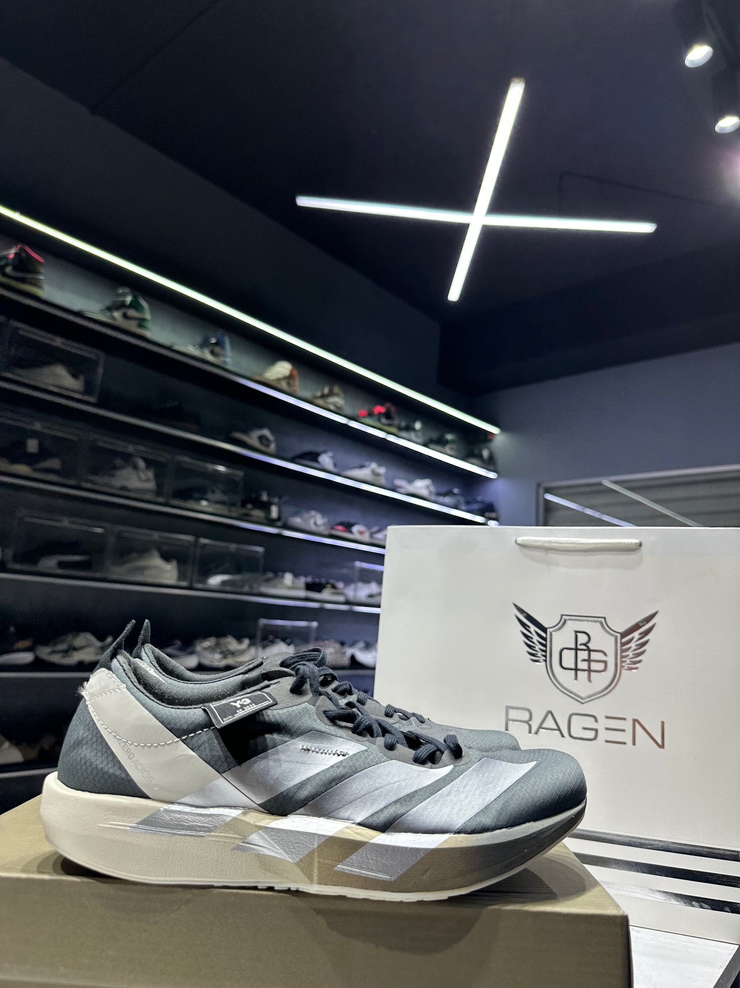 Y3 Adios Pro 4 silver