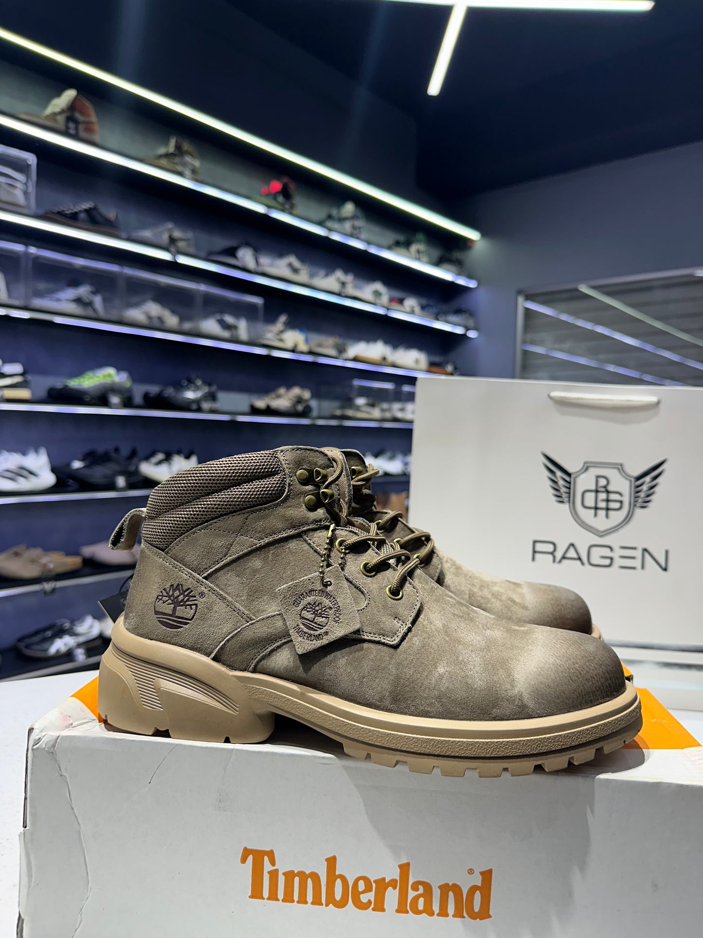 Timberland boot olive grey