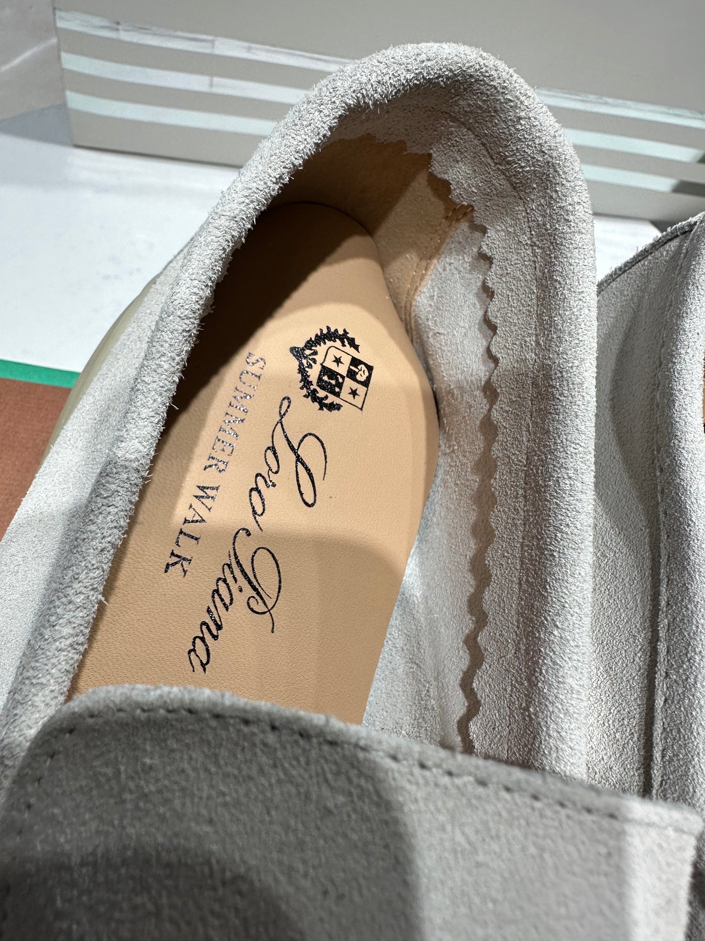 Loro Piana Loafer White