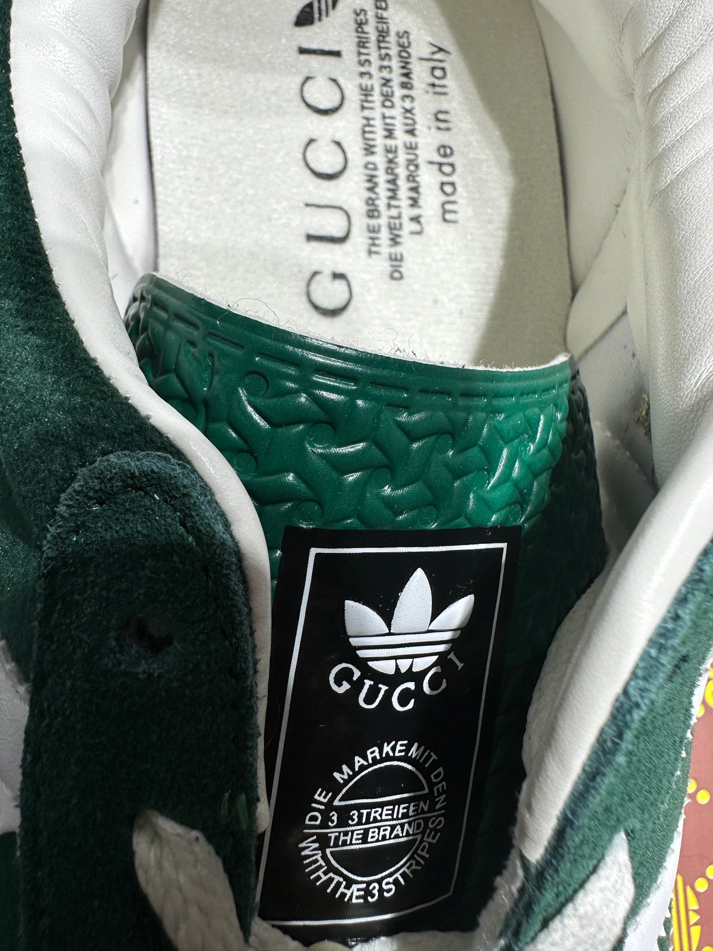 Adidas x Gucci Gazelle ‘Green Suede’