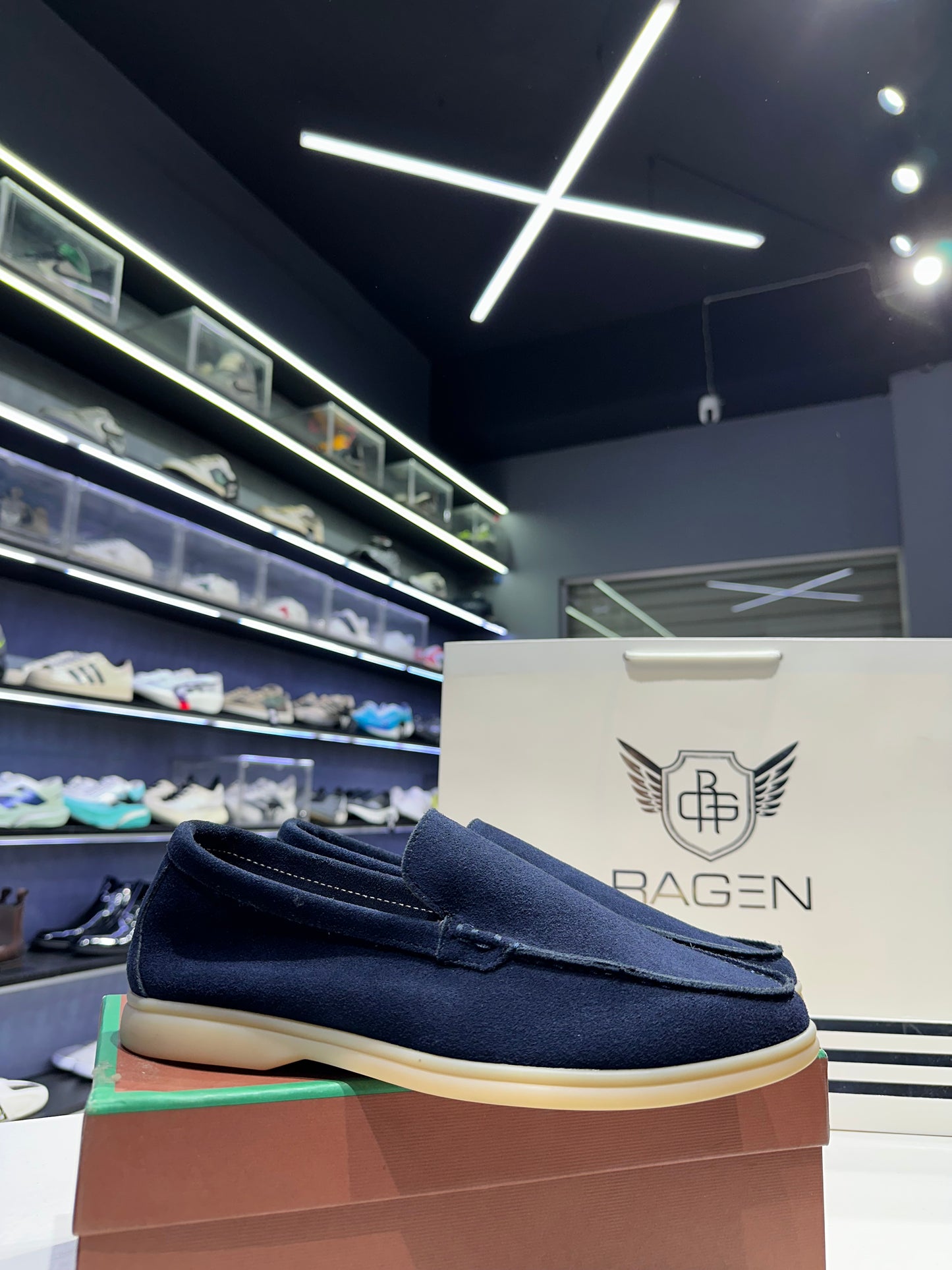 Loro Piana Loafer - Navy