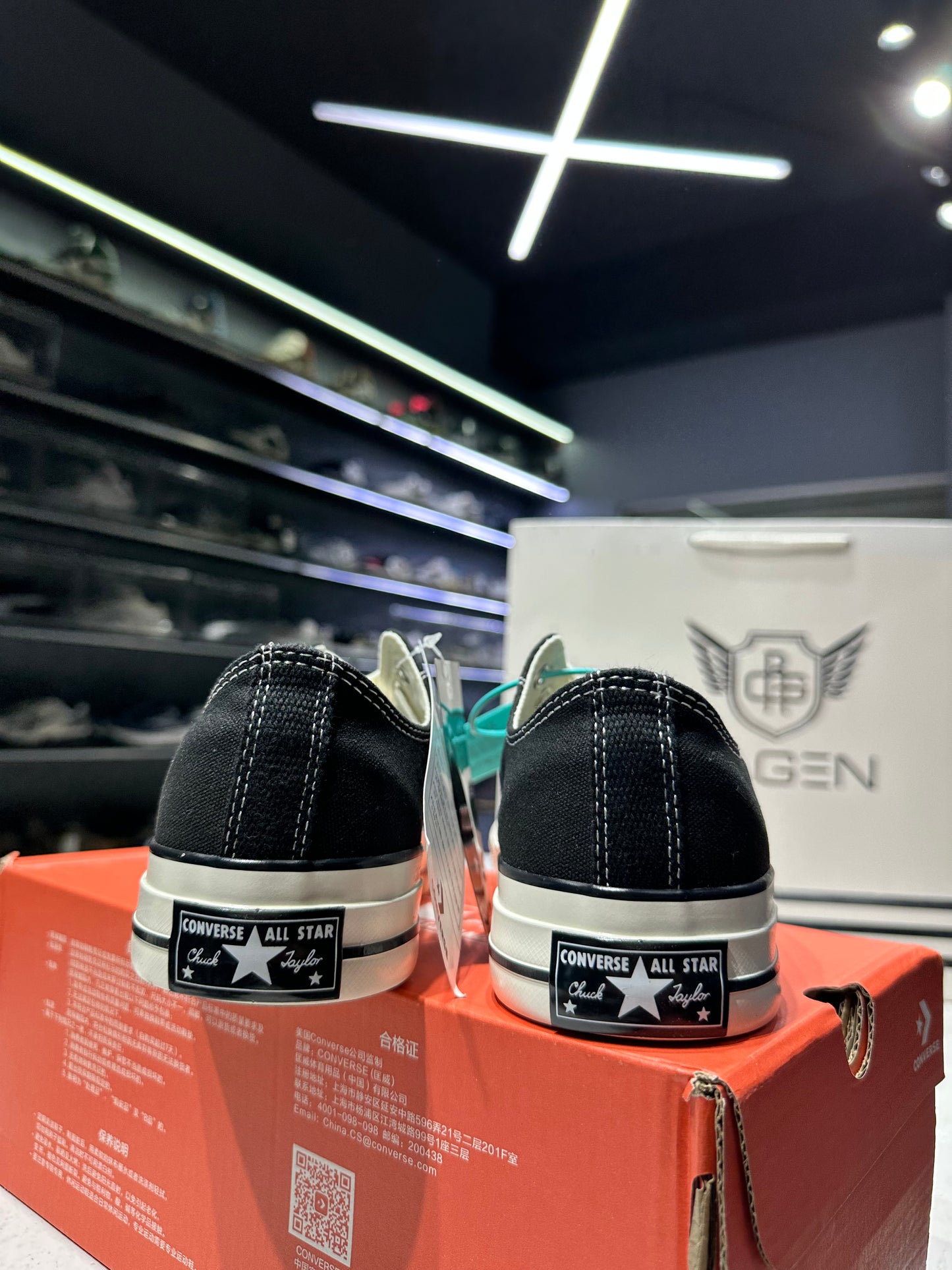 Coneverse Chuck 70 Canvas Black