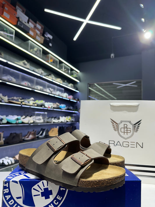 Birkenstock Arizona birkibuc-Mocha