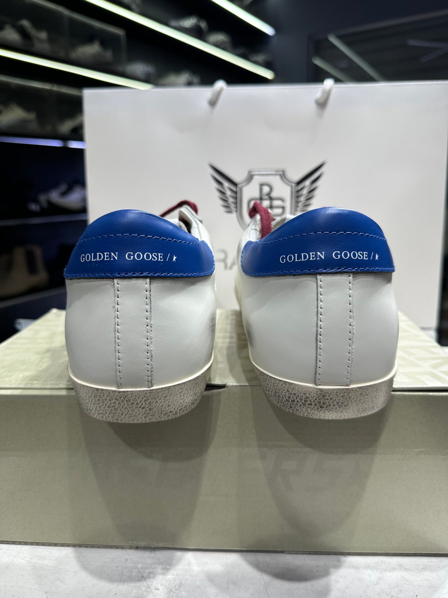 Golden Goose Superstar x Black/Blue