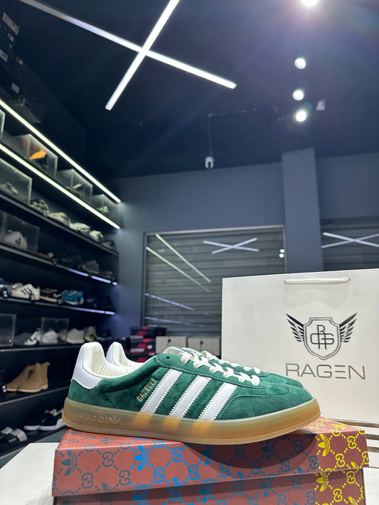 Adidas x Gucci Gazelle ‘Green Suede’