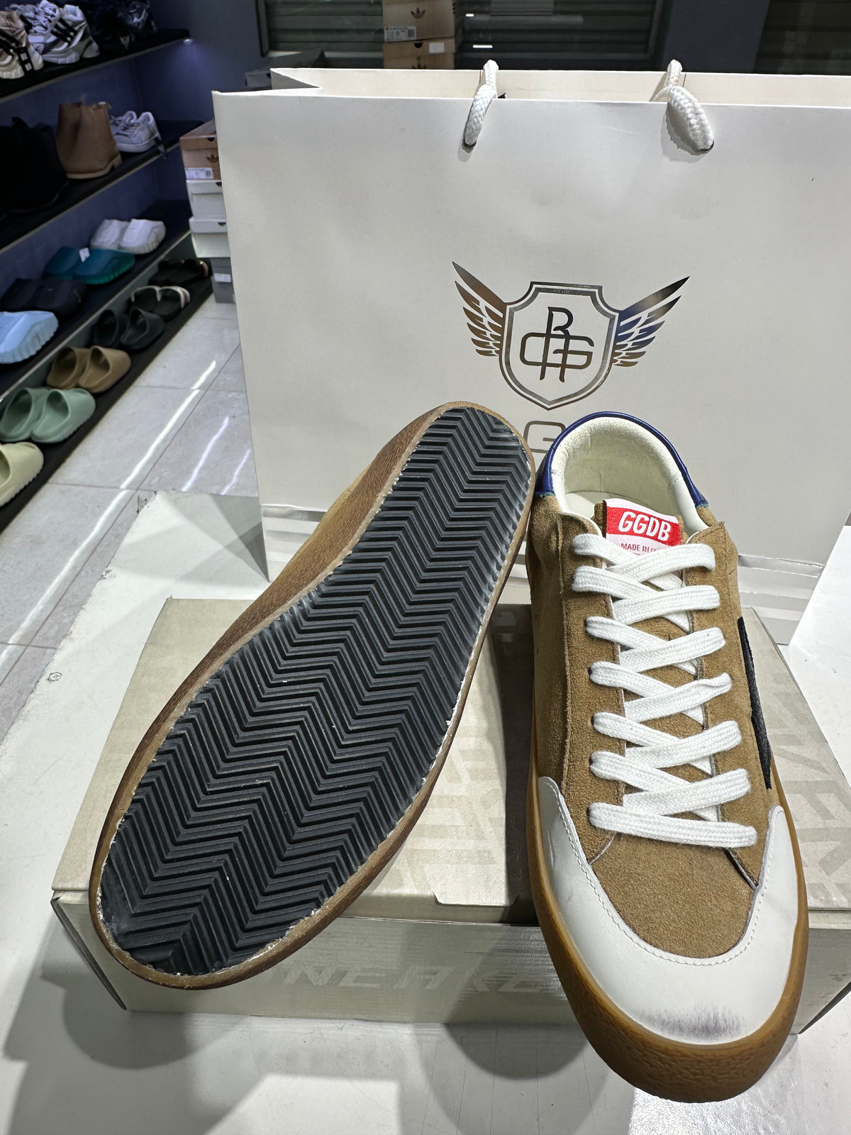 Golden Goose Mocha Riot