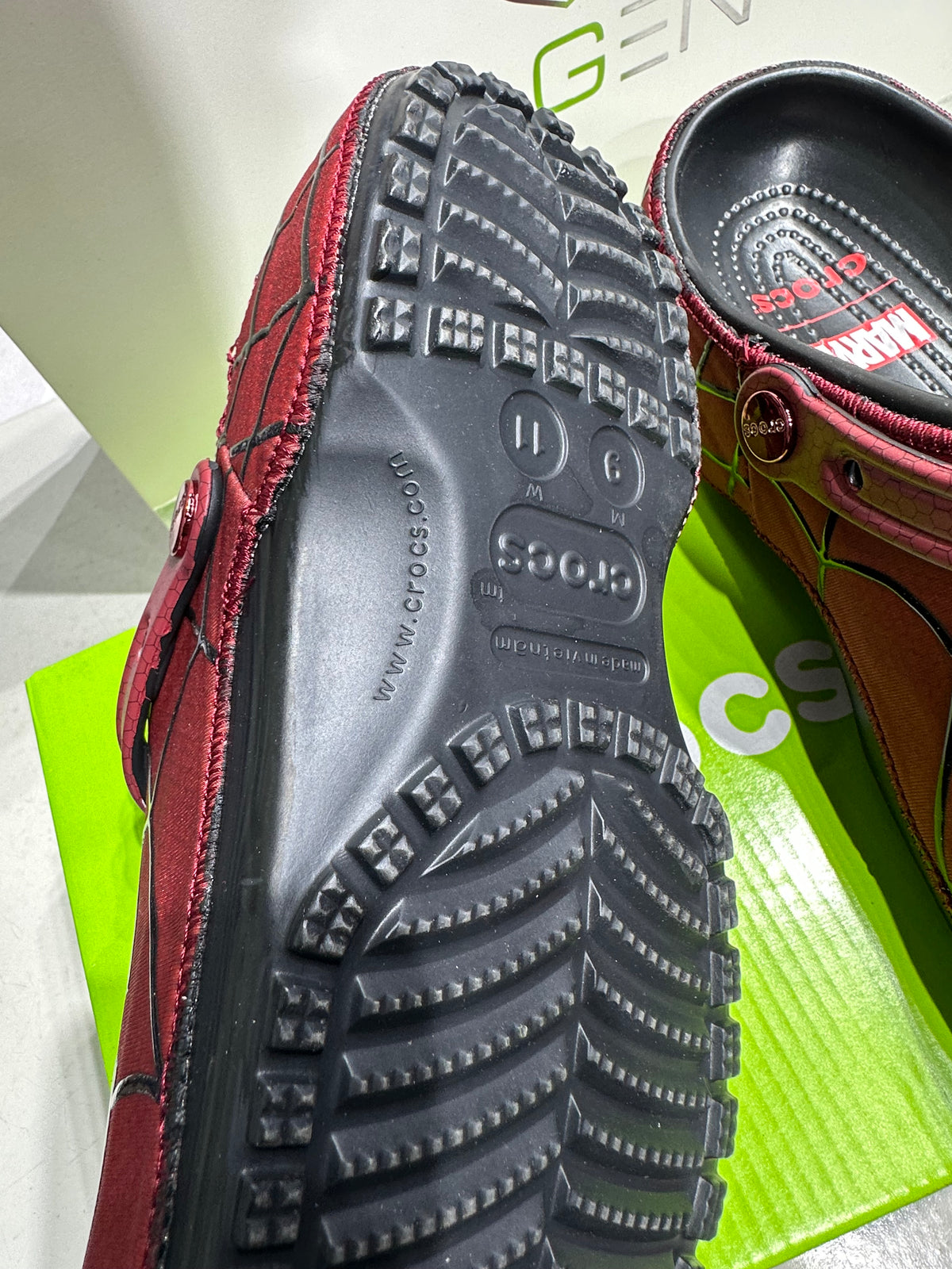 Spider-Man Neo Classic Clog Red