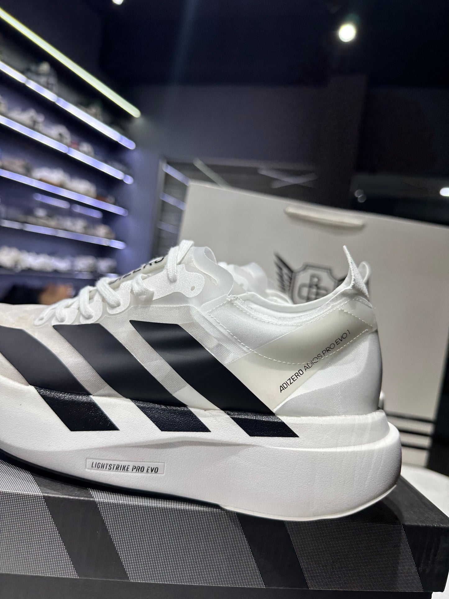Adizero Adios Pro Evo 1 White Black