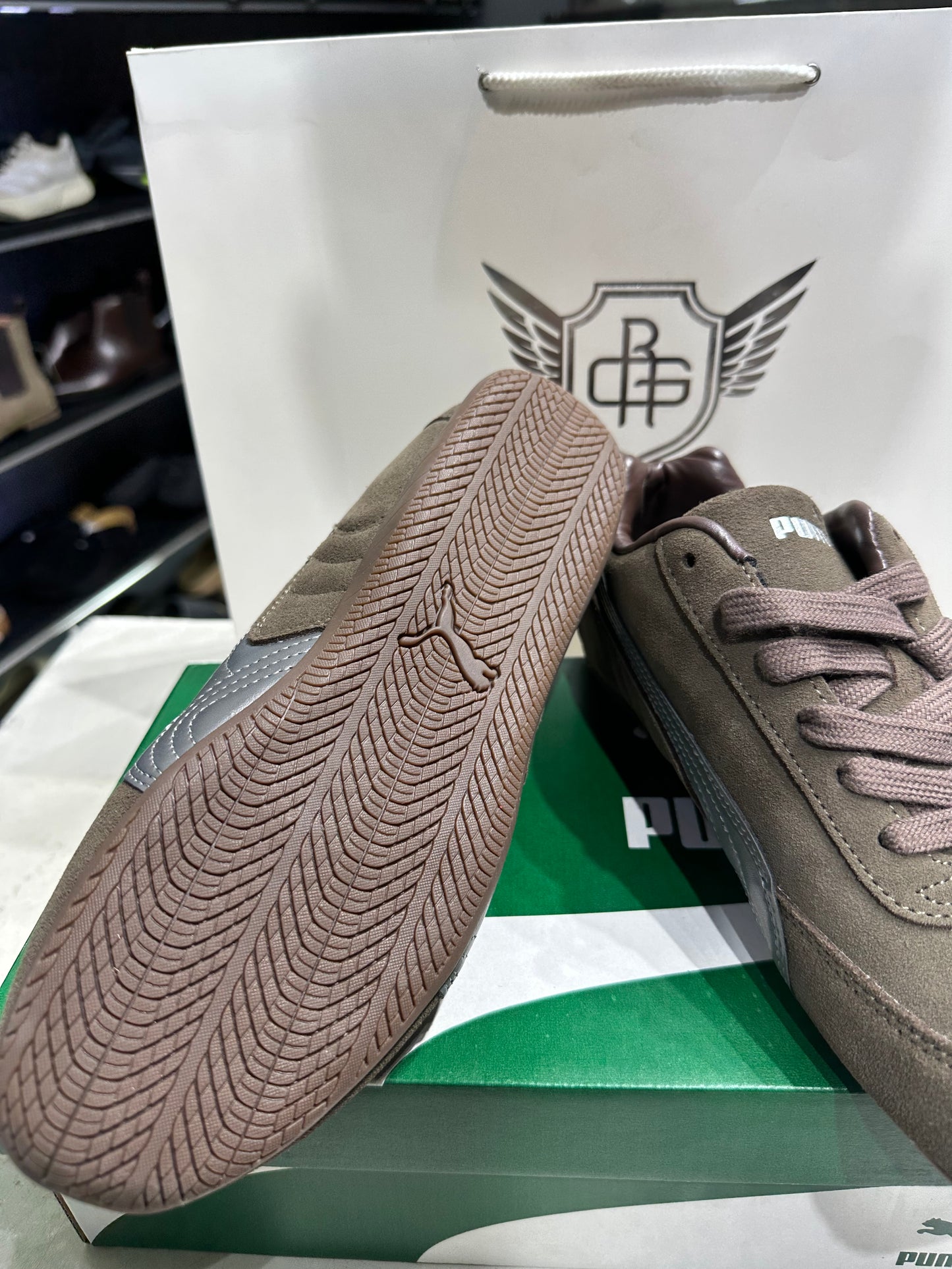Puma Speed Cat Brown Suede