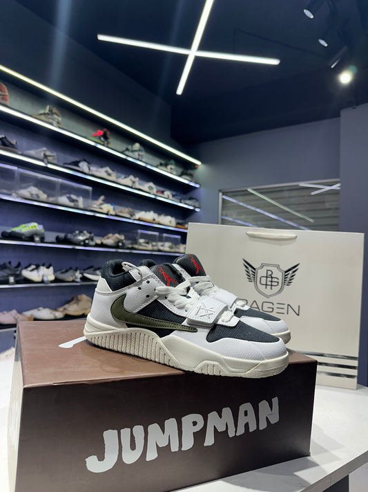 Jumpman Jack Sail Travis Scott Olive