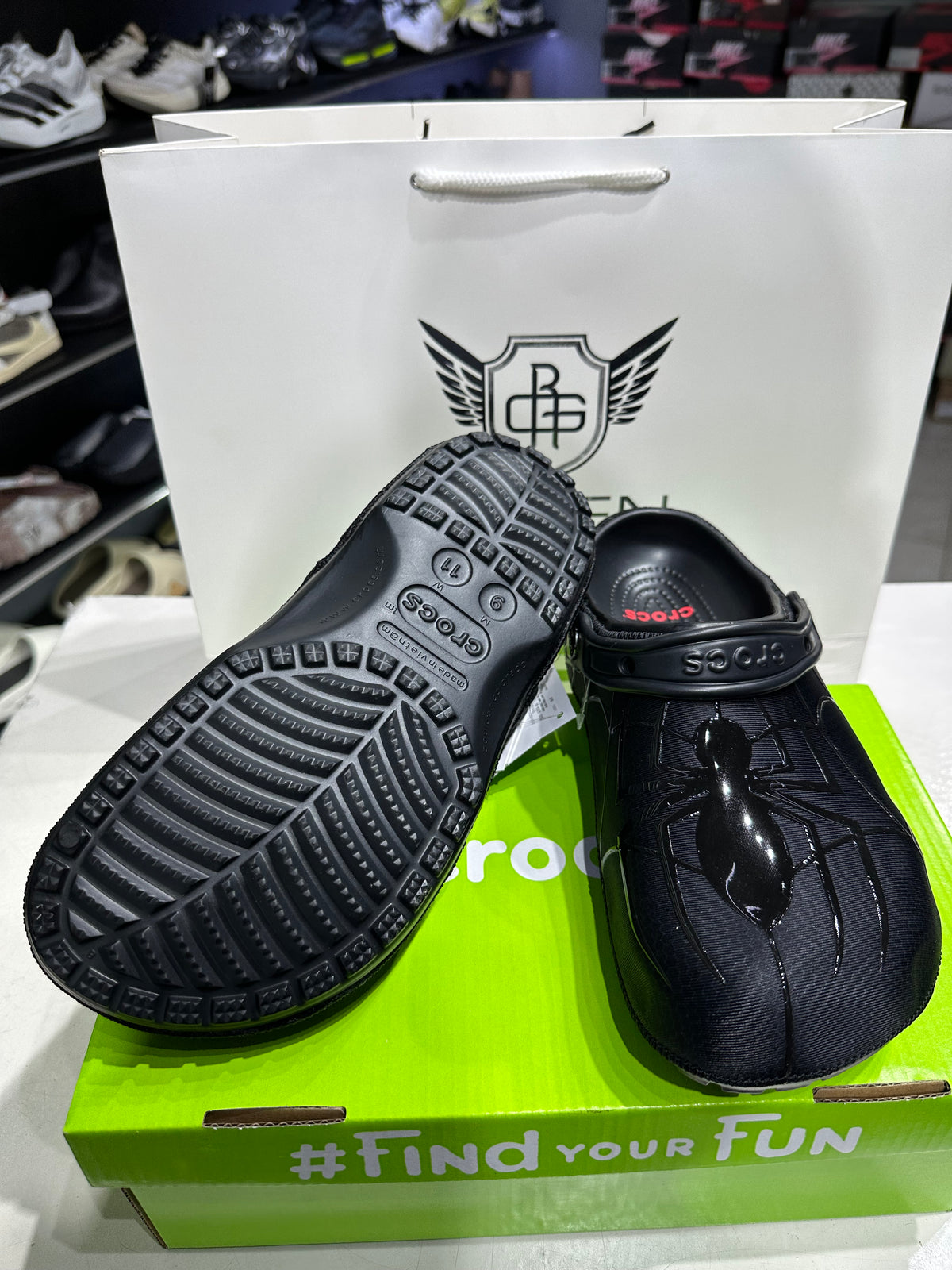 Spider-Man Neo Classic Clog Black