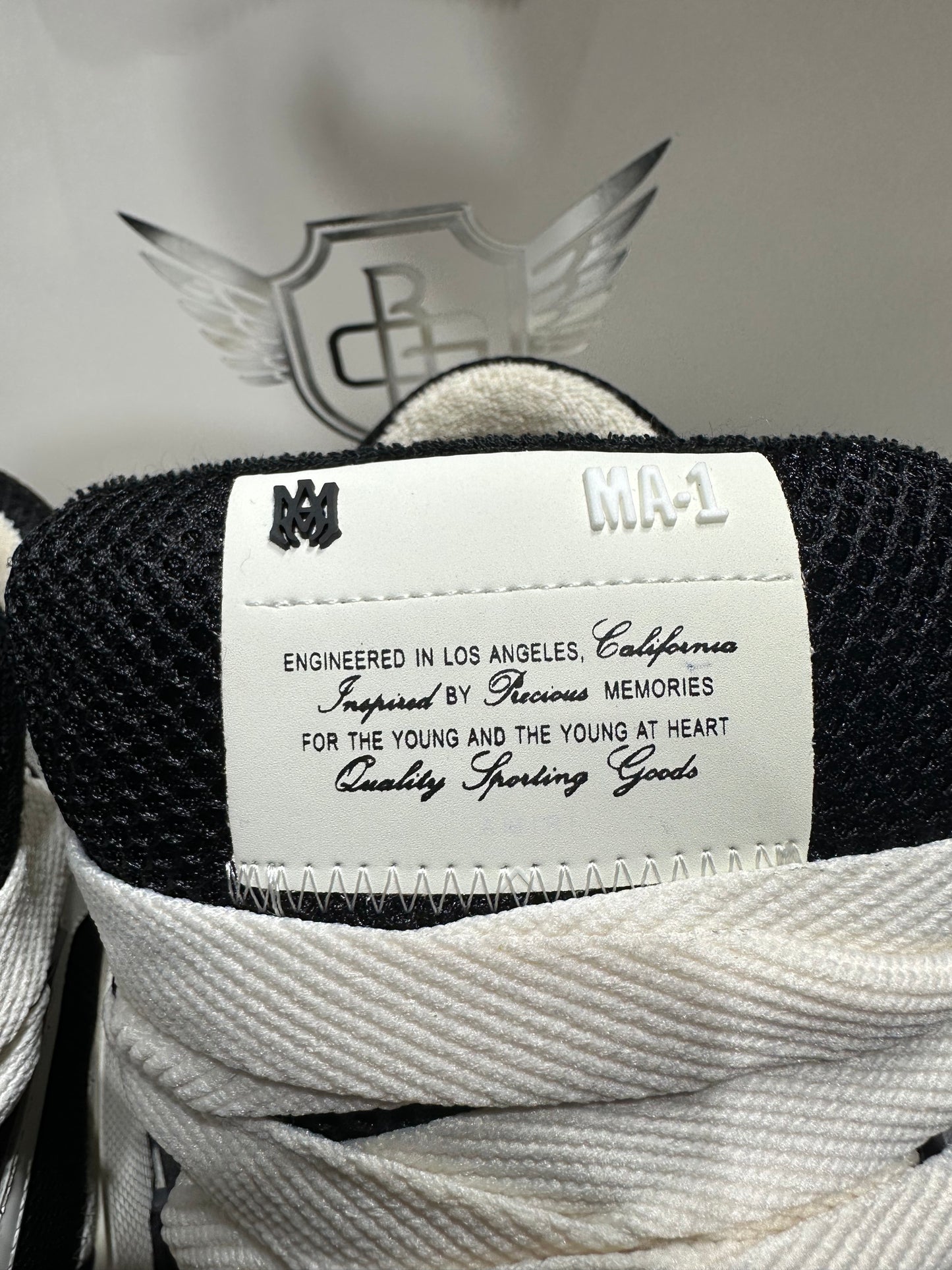 Amiri MA -1 White Black