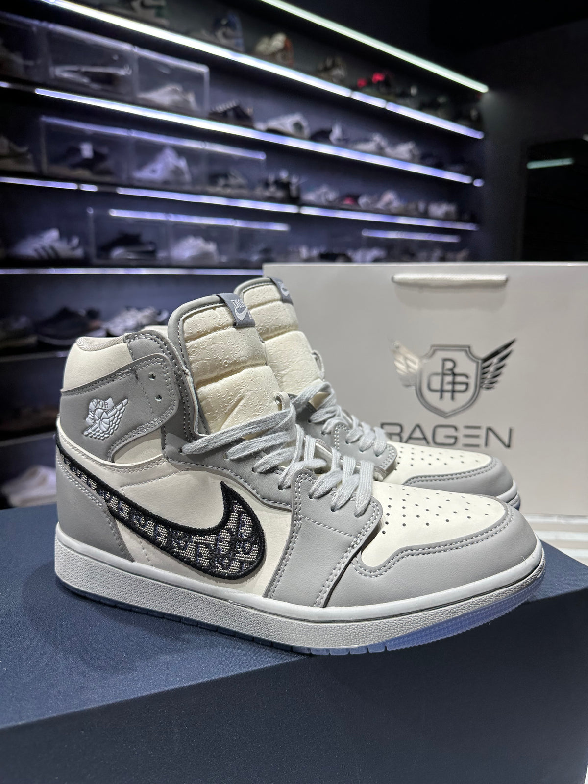 Jordan 1 Retro High Dior (1:1) grade – Ragen
