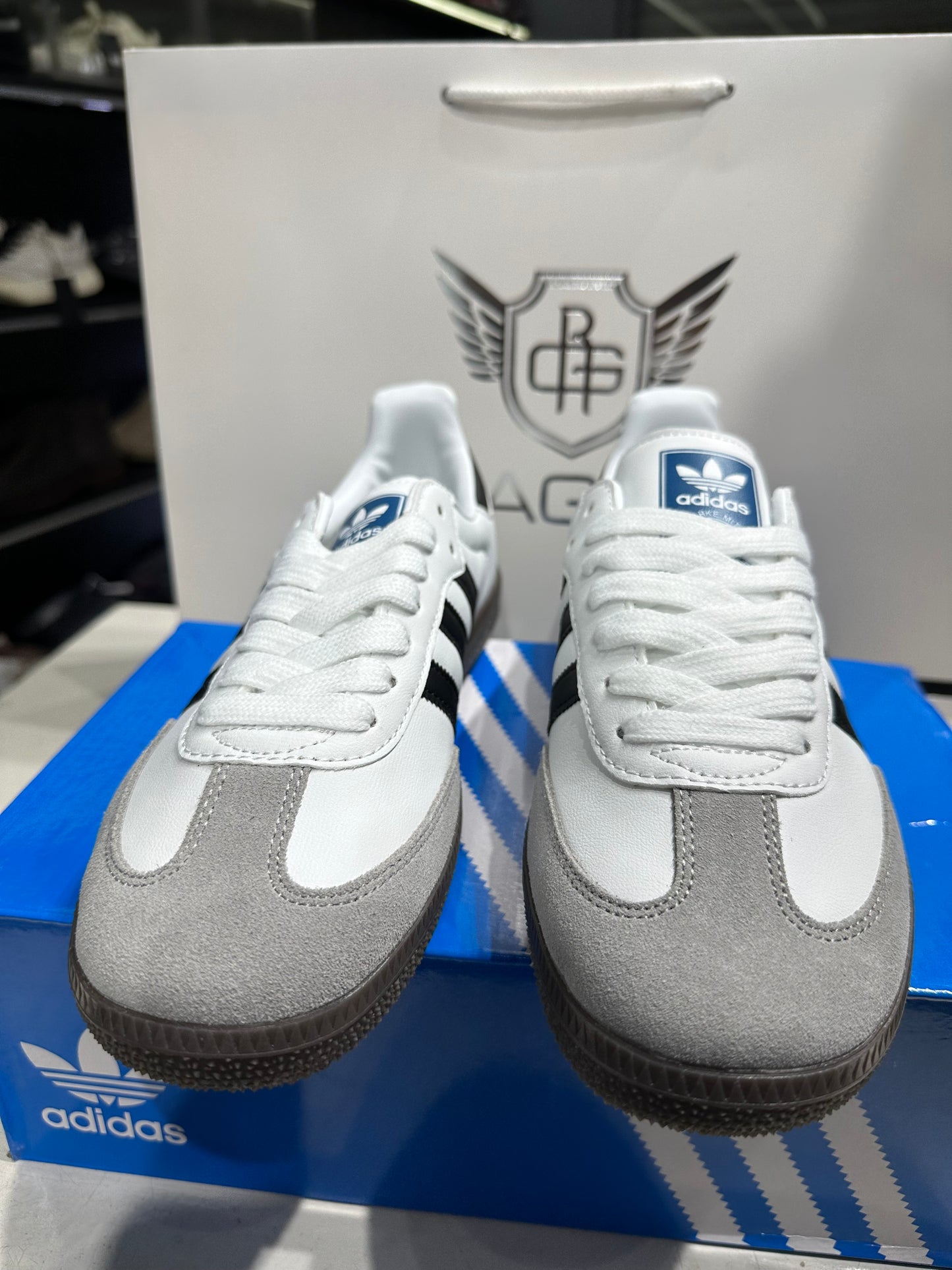 Adidas Samba Began White