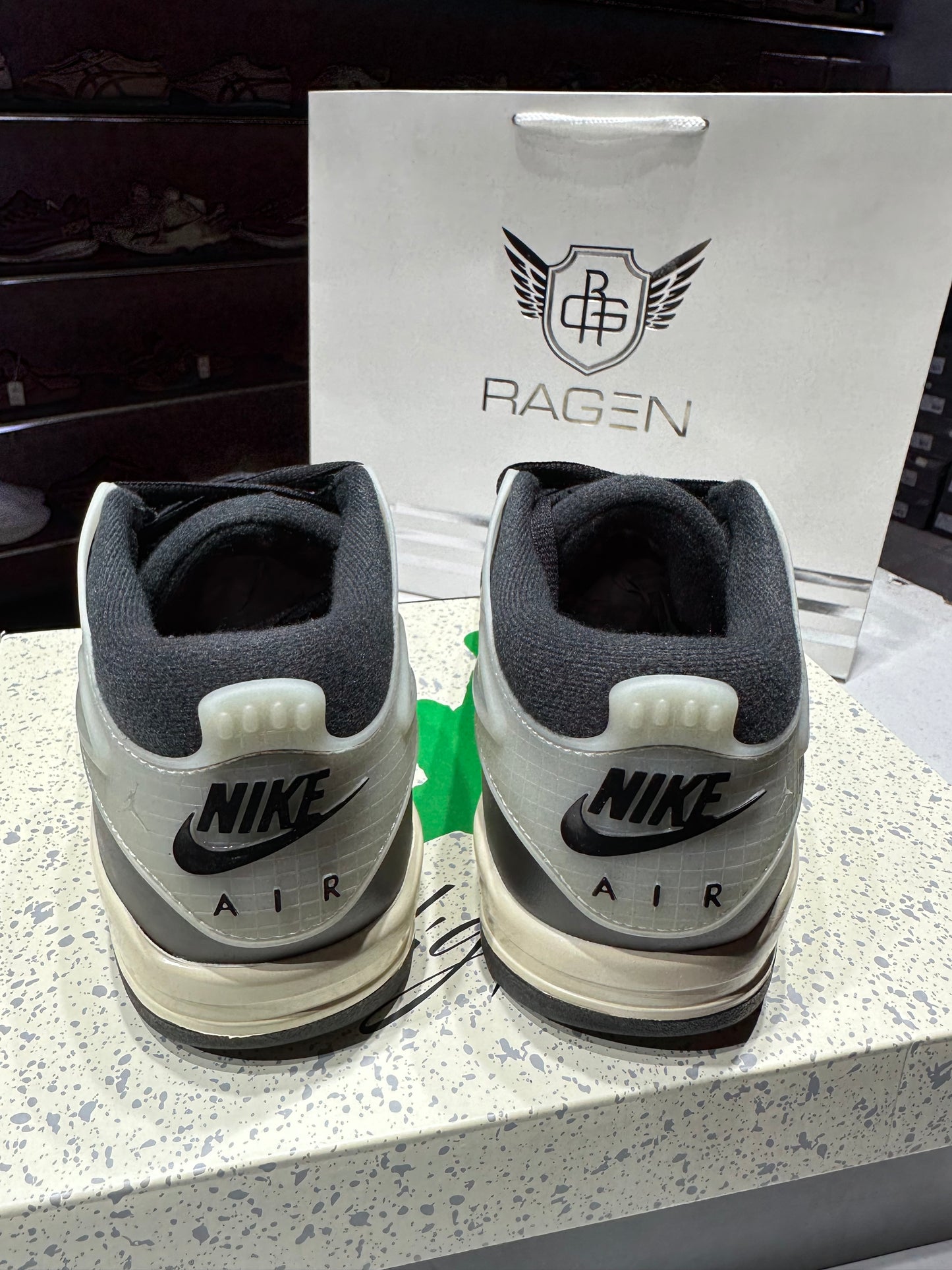 Jordan 4 RM Black Sail