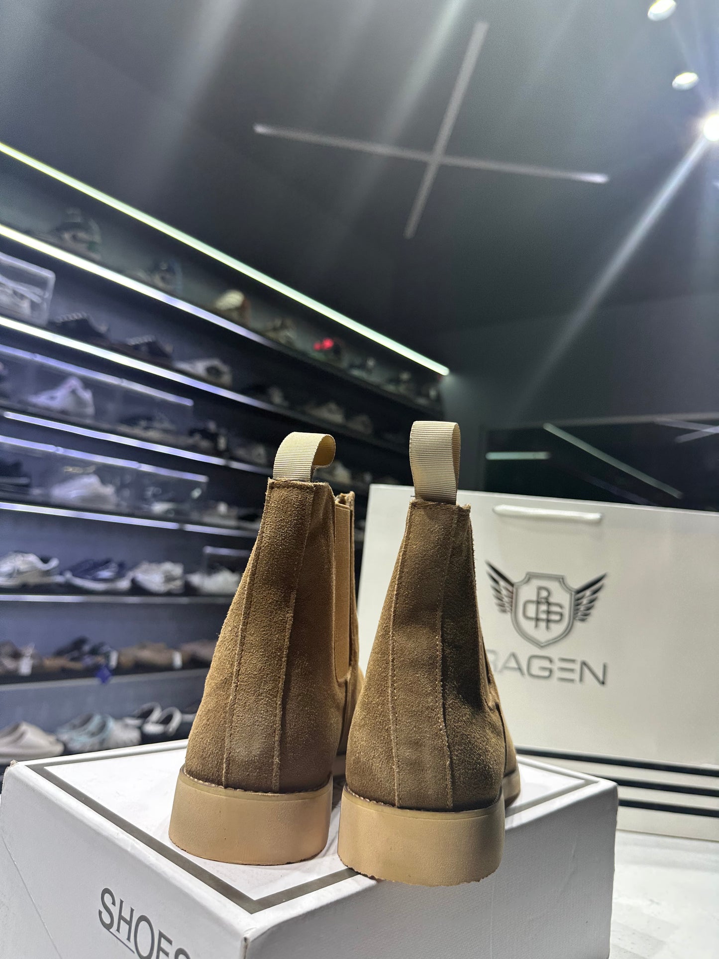 Chelsea Boot Suede Lemonade