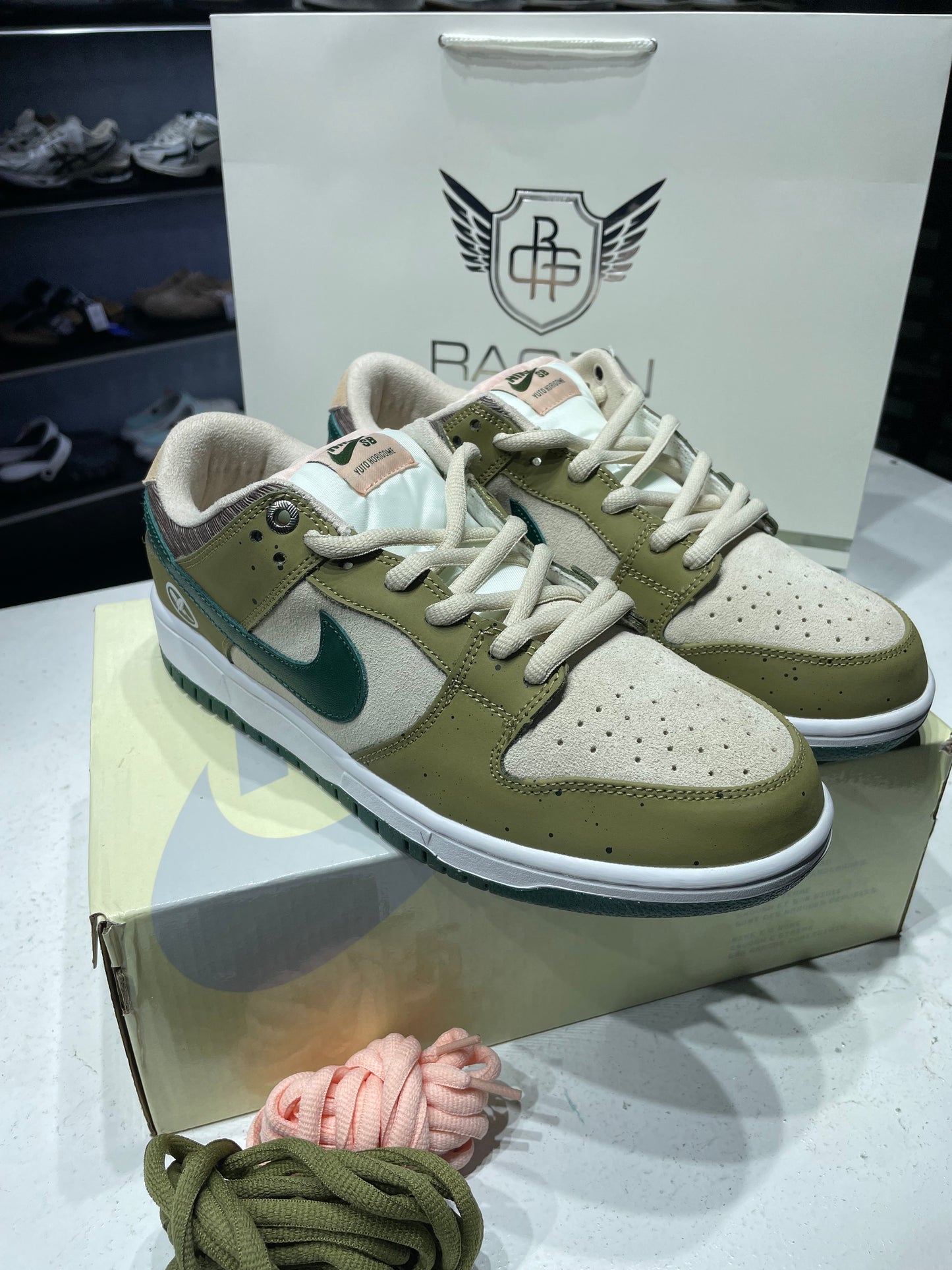 Dunk low Matcha Yuto Horigome