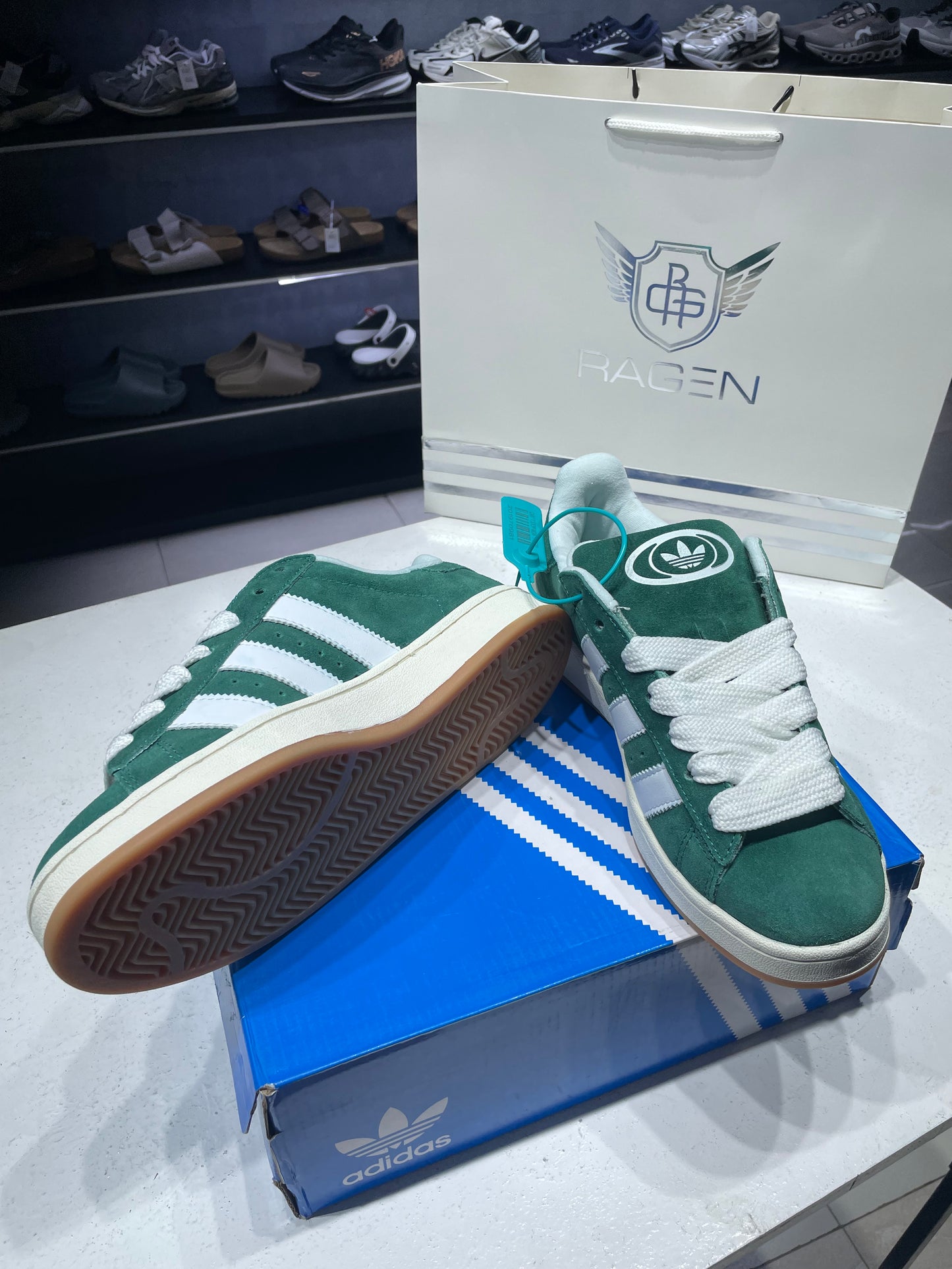 Adidas campus OOS Dark Green