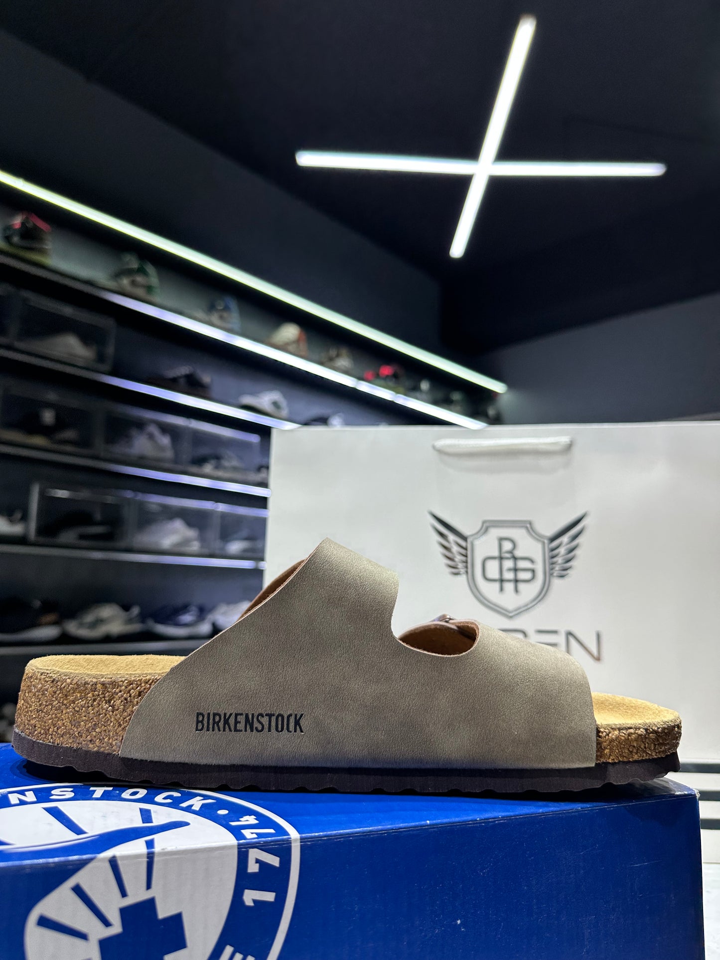 Birkenstock Arizona birkibuc-Mocha