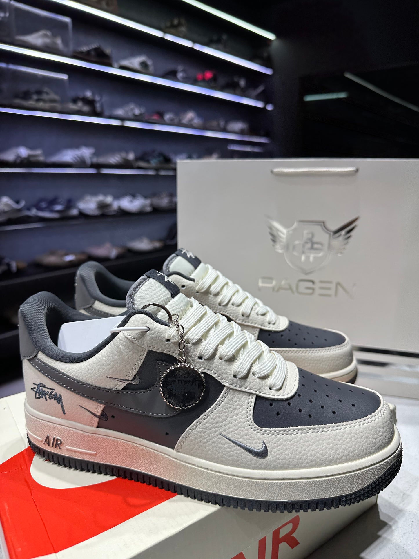 Air Force 1 X Stussy Off White