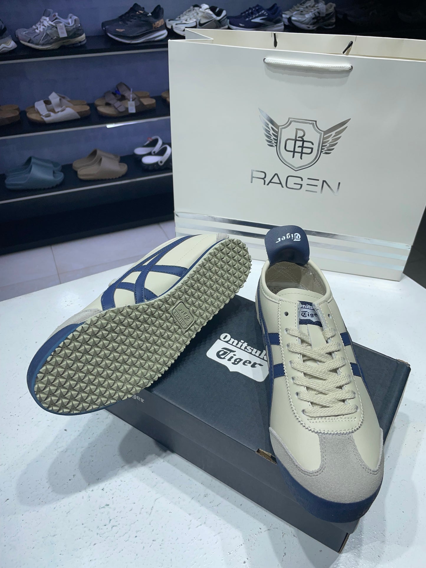 Onitsuka Tiger Mexico Birch/Peacoat