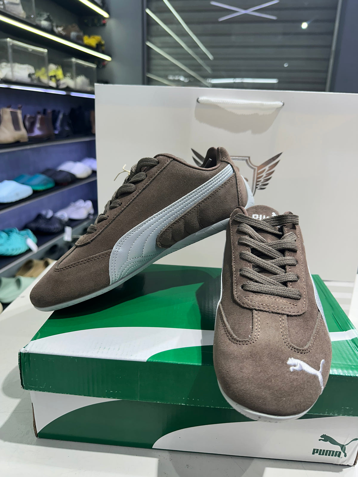Puma Speed Cat Lux Chocolate Gum