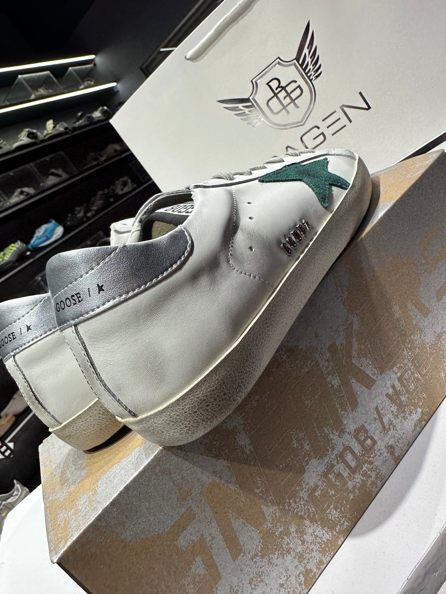 Golden Goose Superstar x Green Suede star 1:1 Grade