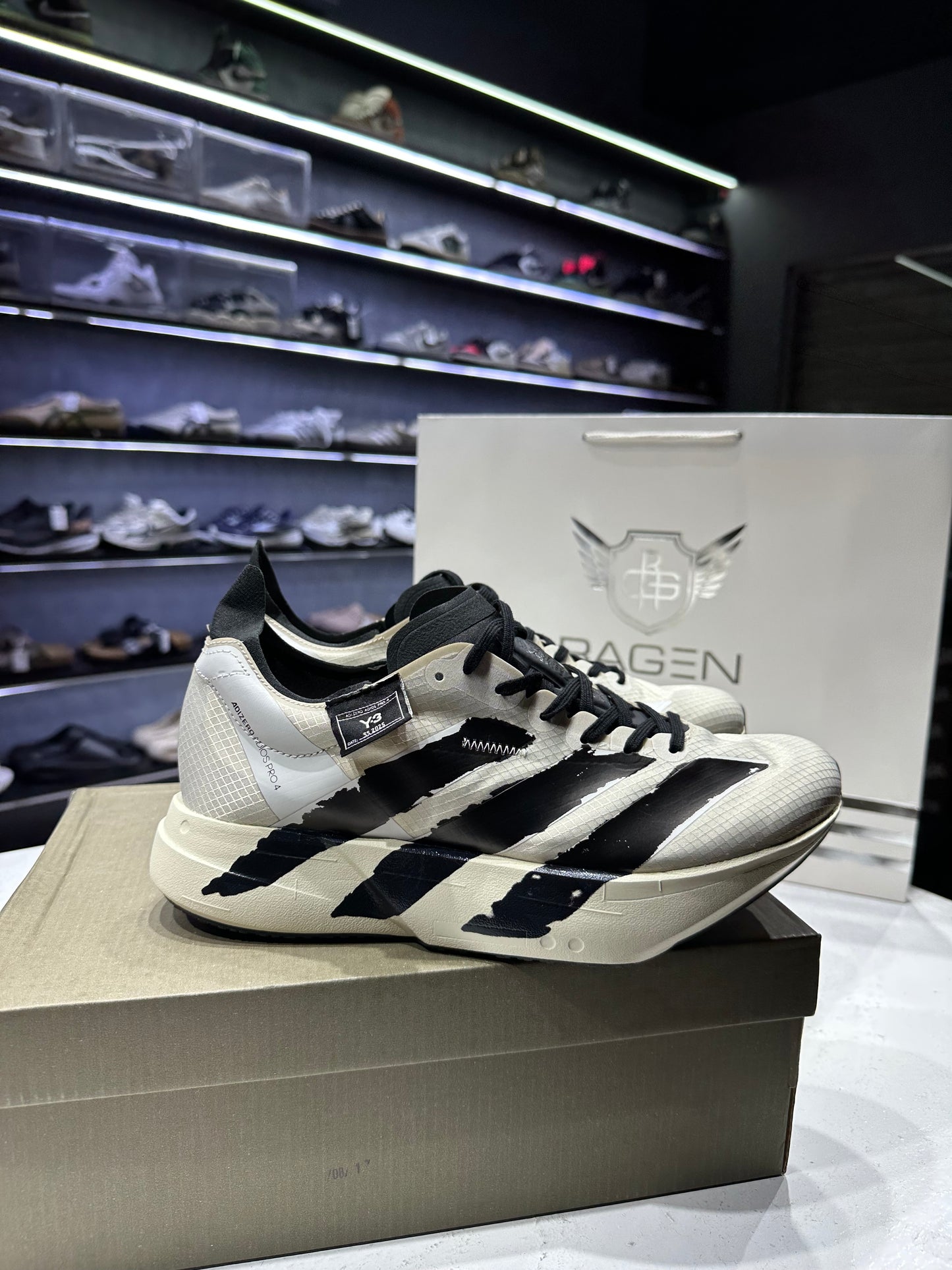 Y-3 Adios pro 4 Beige