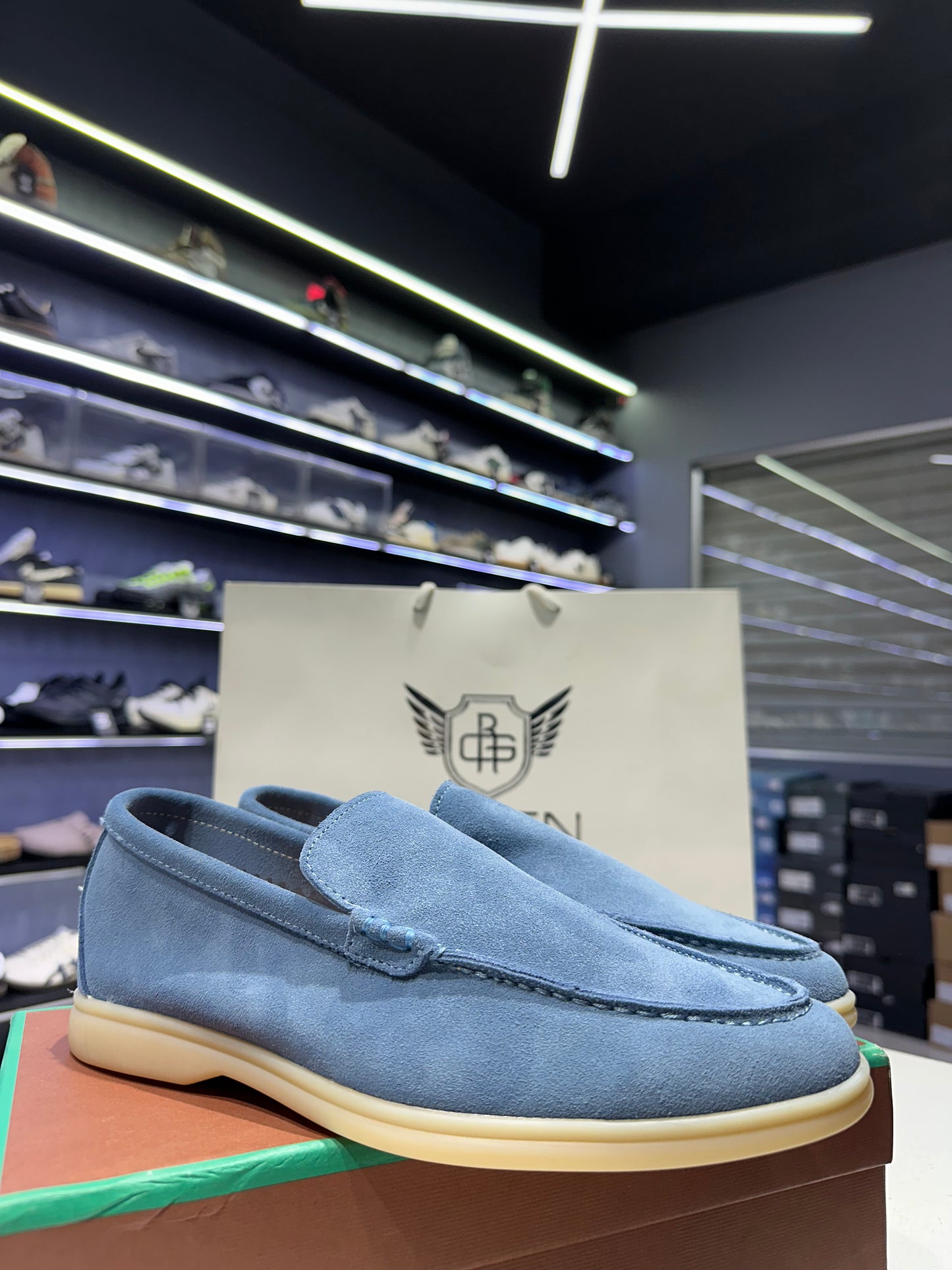Loro Piana Loafer Blue
