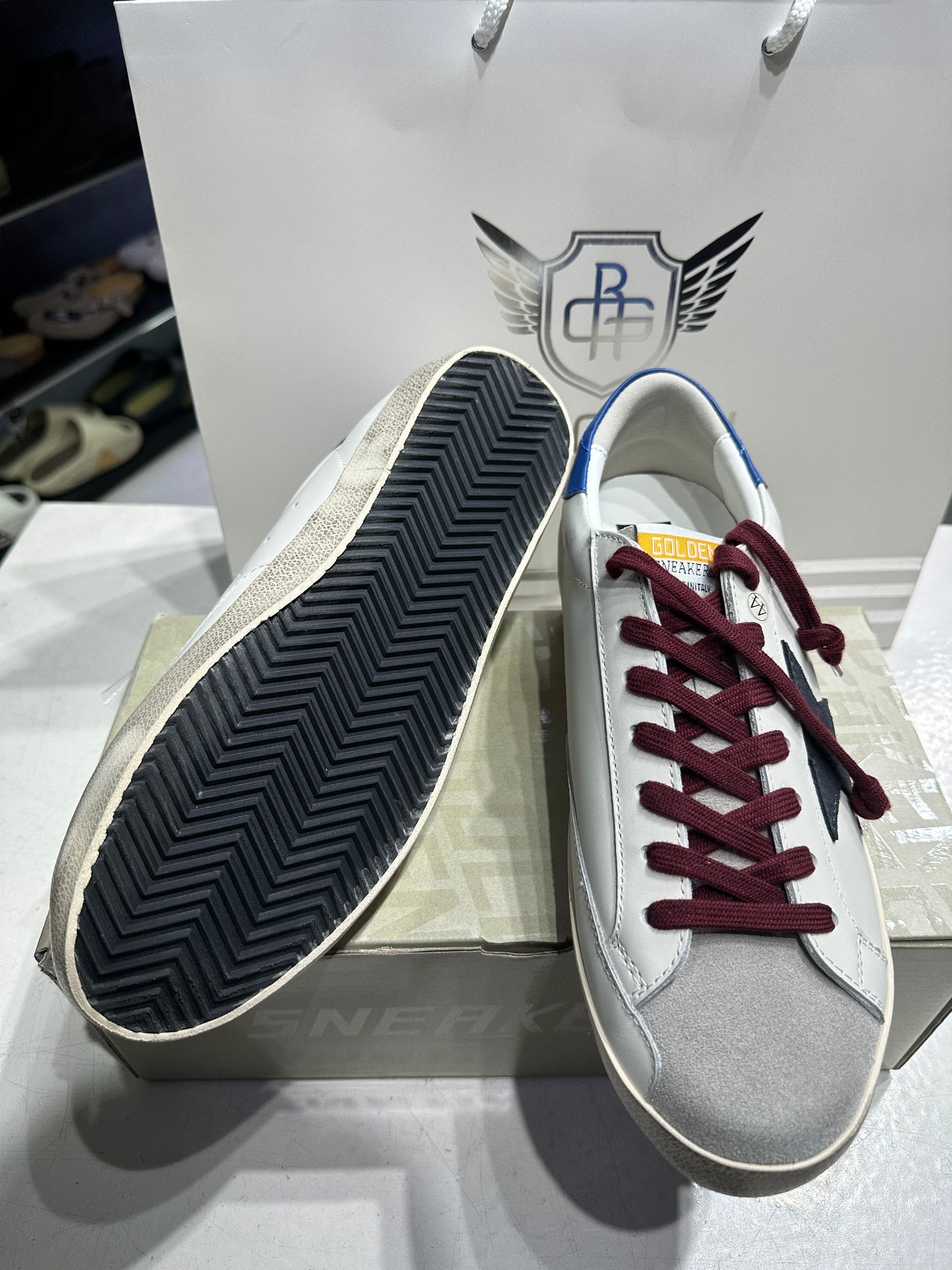 Golden Goose Superstar x Black/Blue